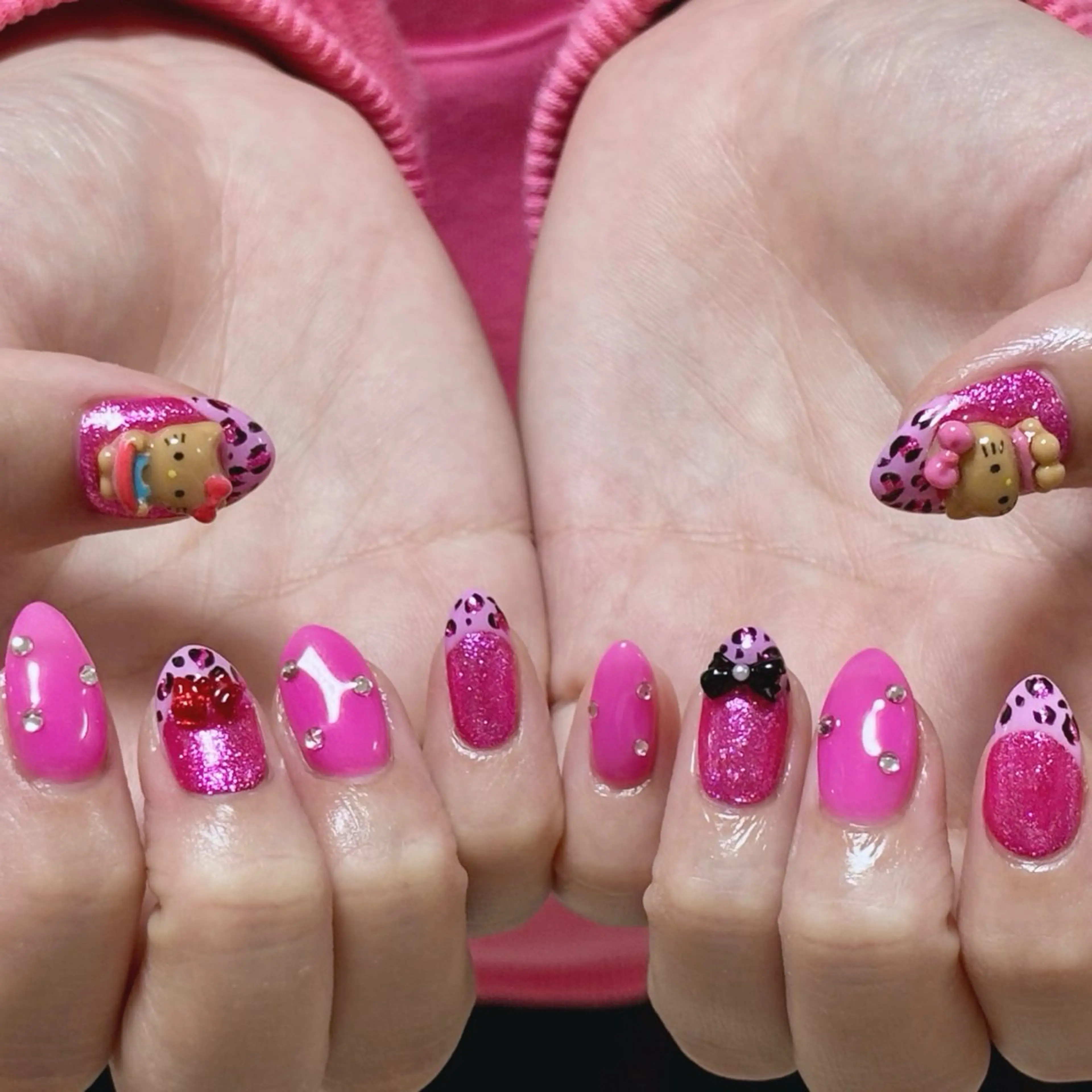 🐽再来オフ500円🐽10本デザイン♥持ち込みokの写真