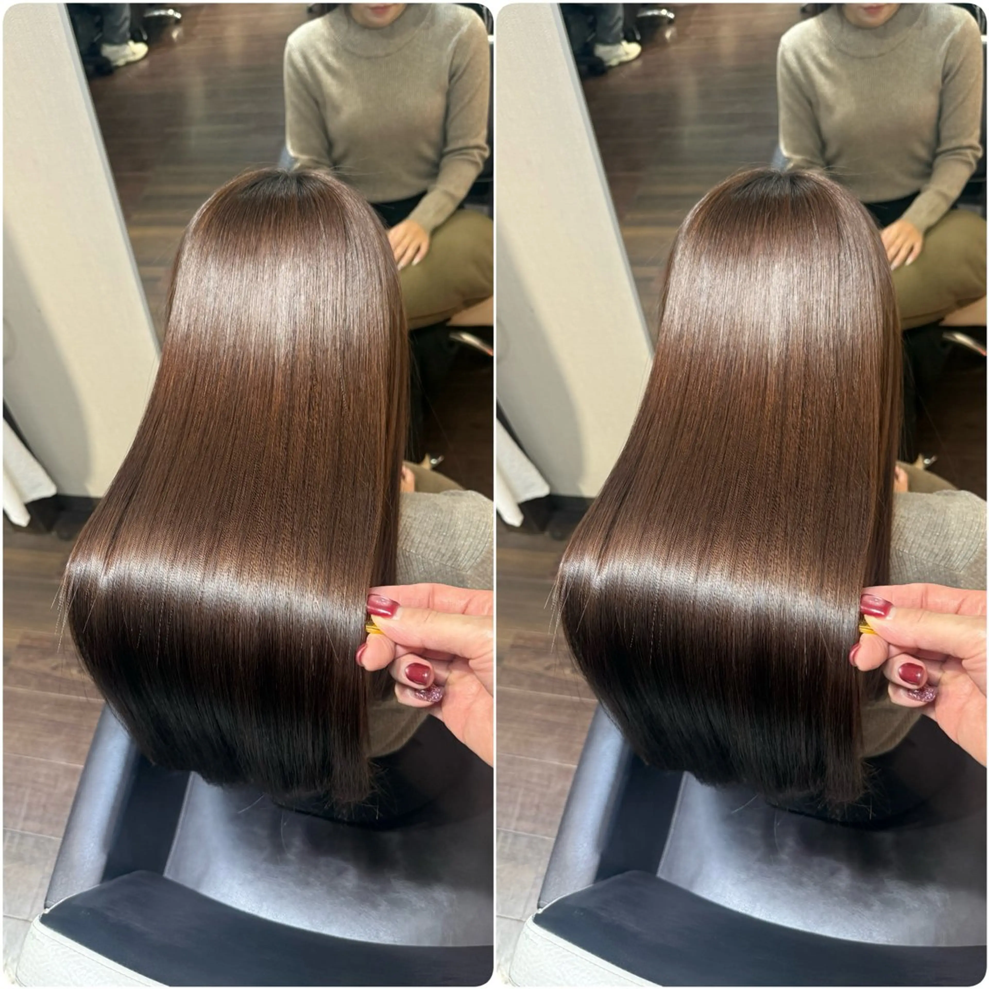 ロング カラー youres hair 髪質改善トリートメント&ヘッドスパ 新宿EAST所属・🌹ULTOWA🌹 髪質改善/縮毛/店長のヘアスタイル