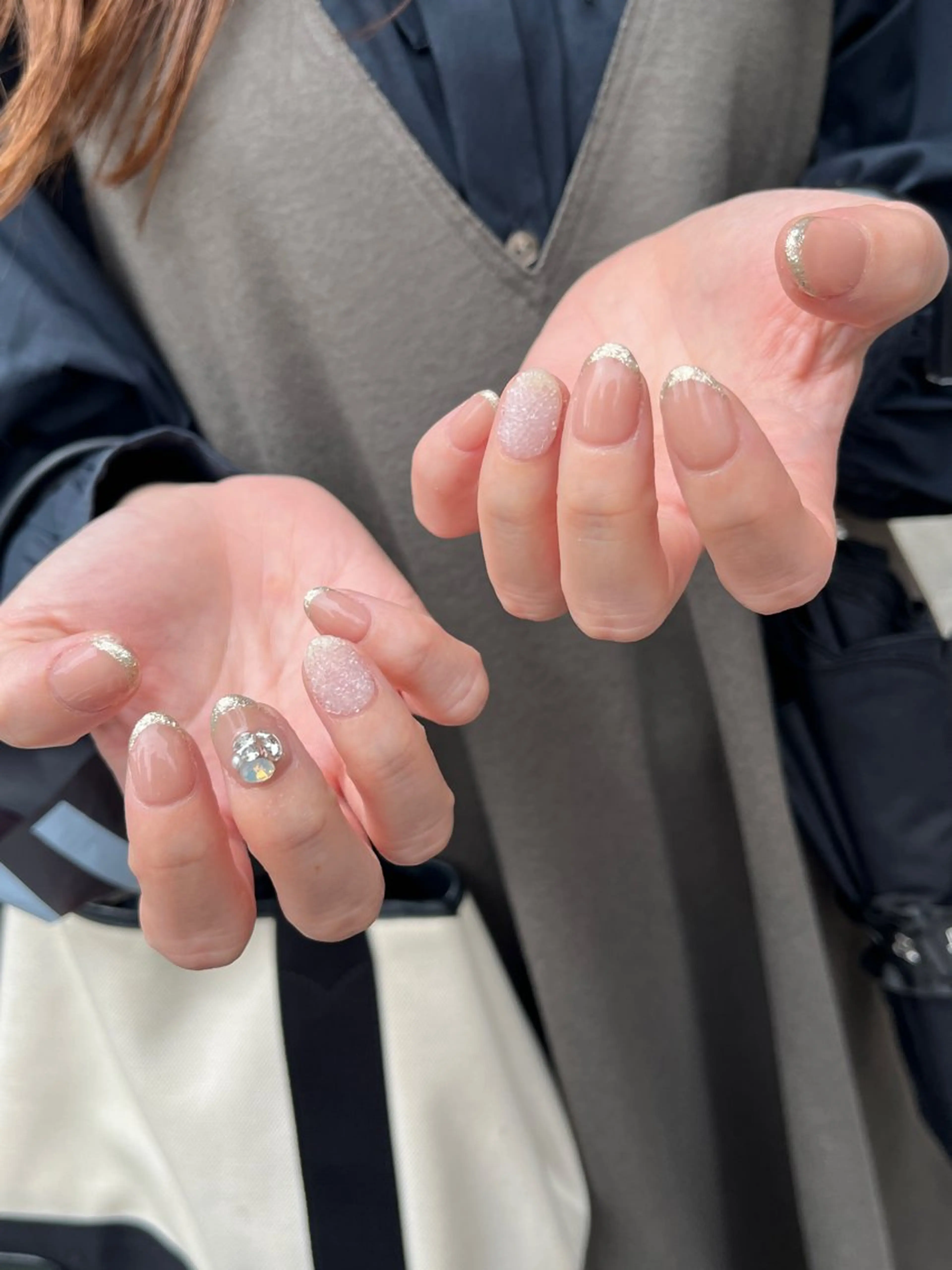 ネイル ストーンネイル ハンドネイル Mizuki nailのネイルデザイン