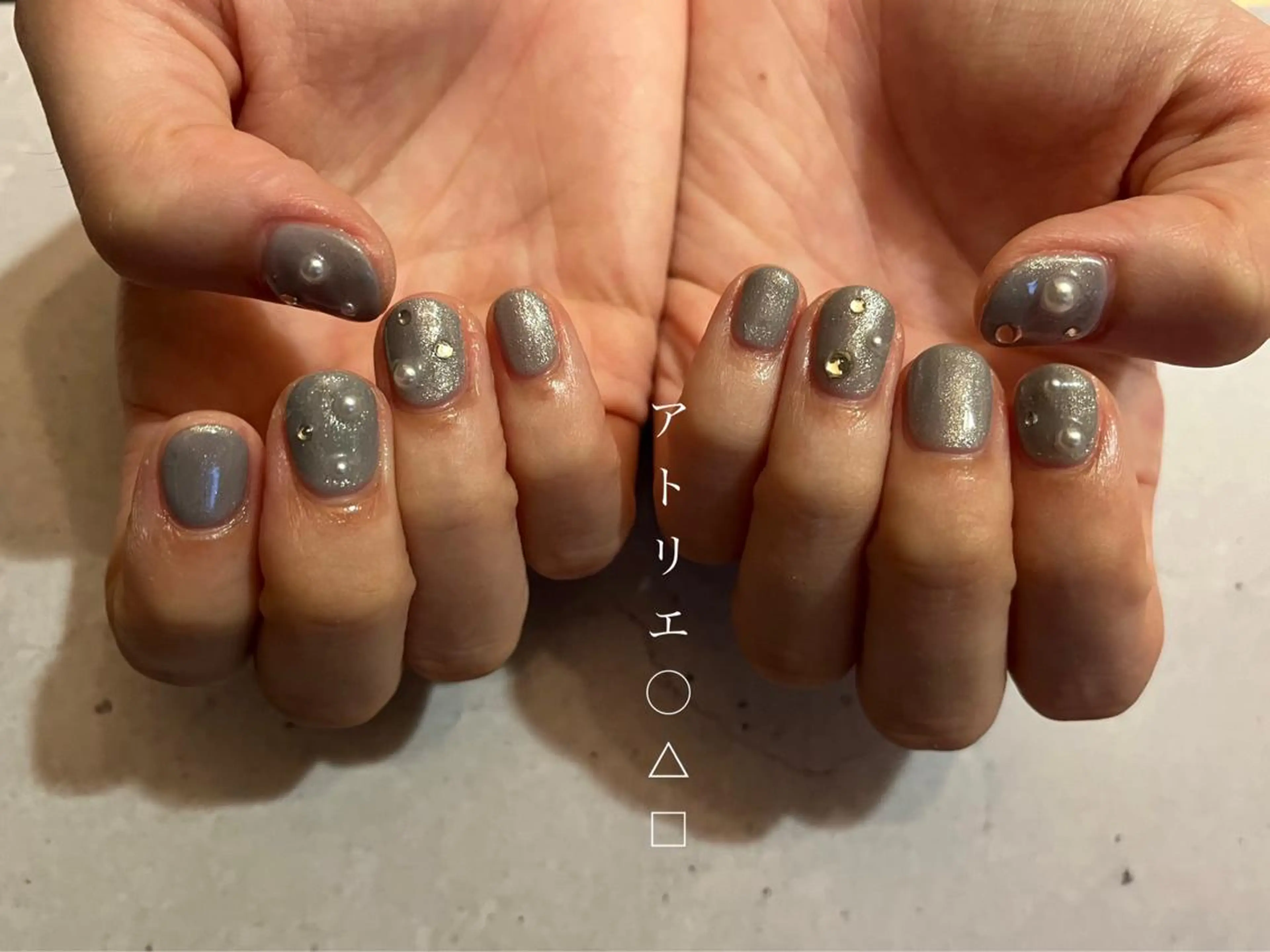 ネイル ハンドネイル アトリエ ○△□のネイルデザイン