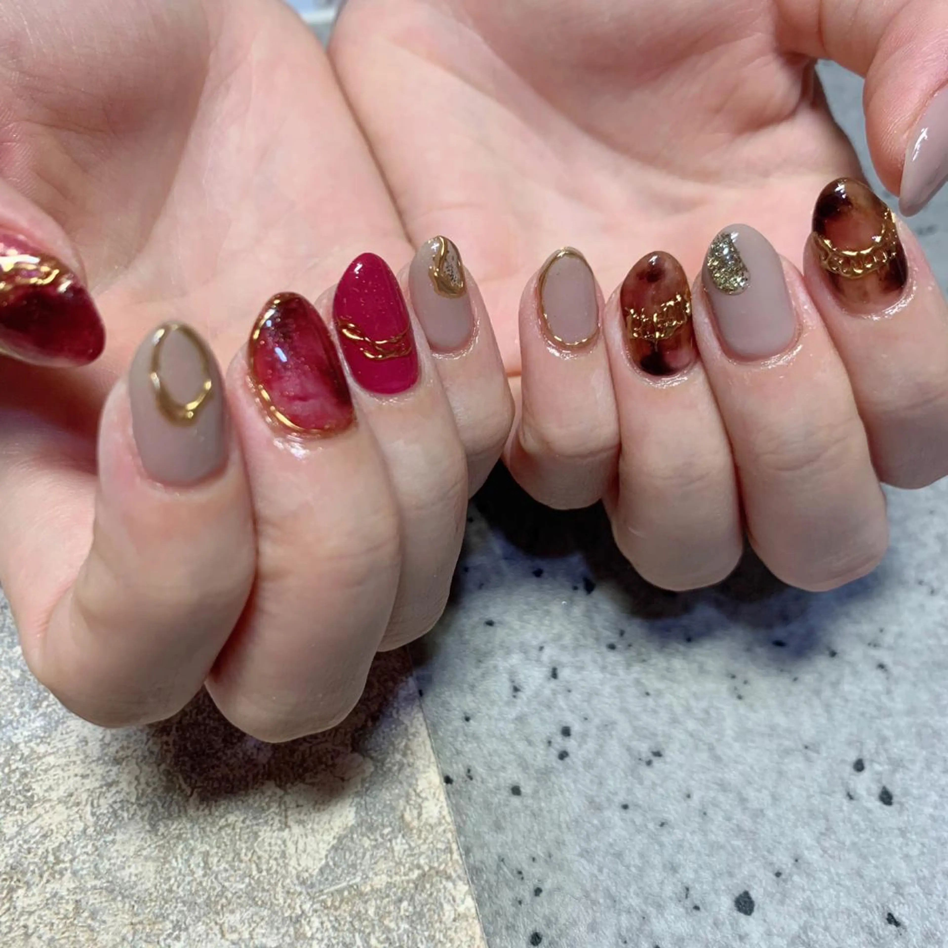 ネイル 春日井ネイルサロン iroのネイルデザイン