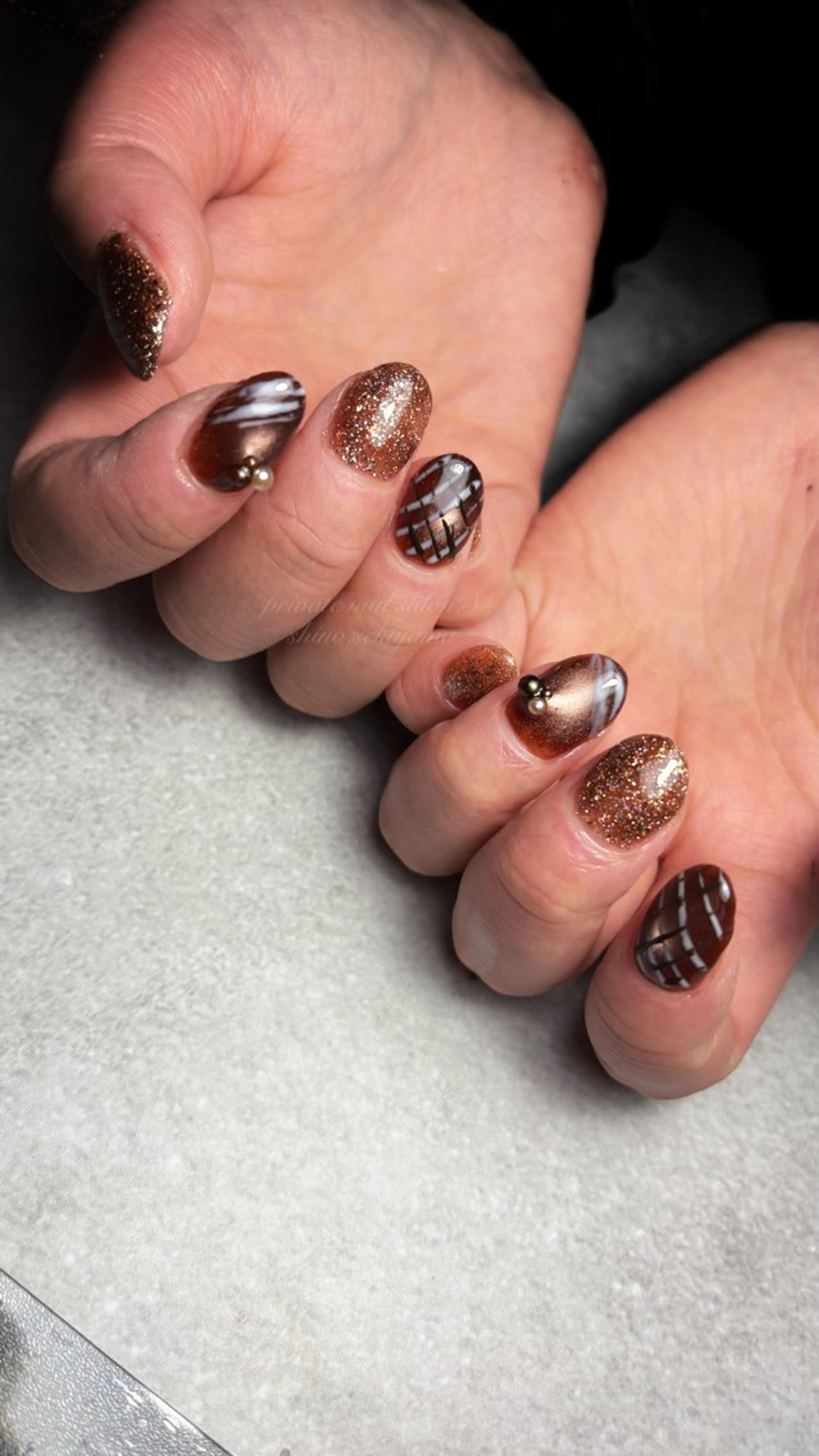 ネイル ハンドネイル 関山 志乃のネイルデザイン