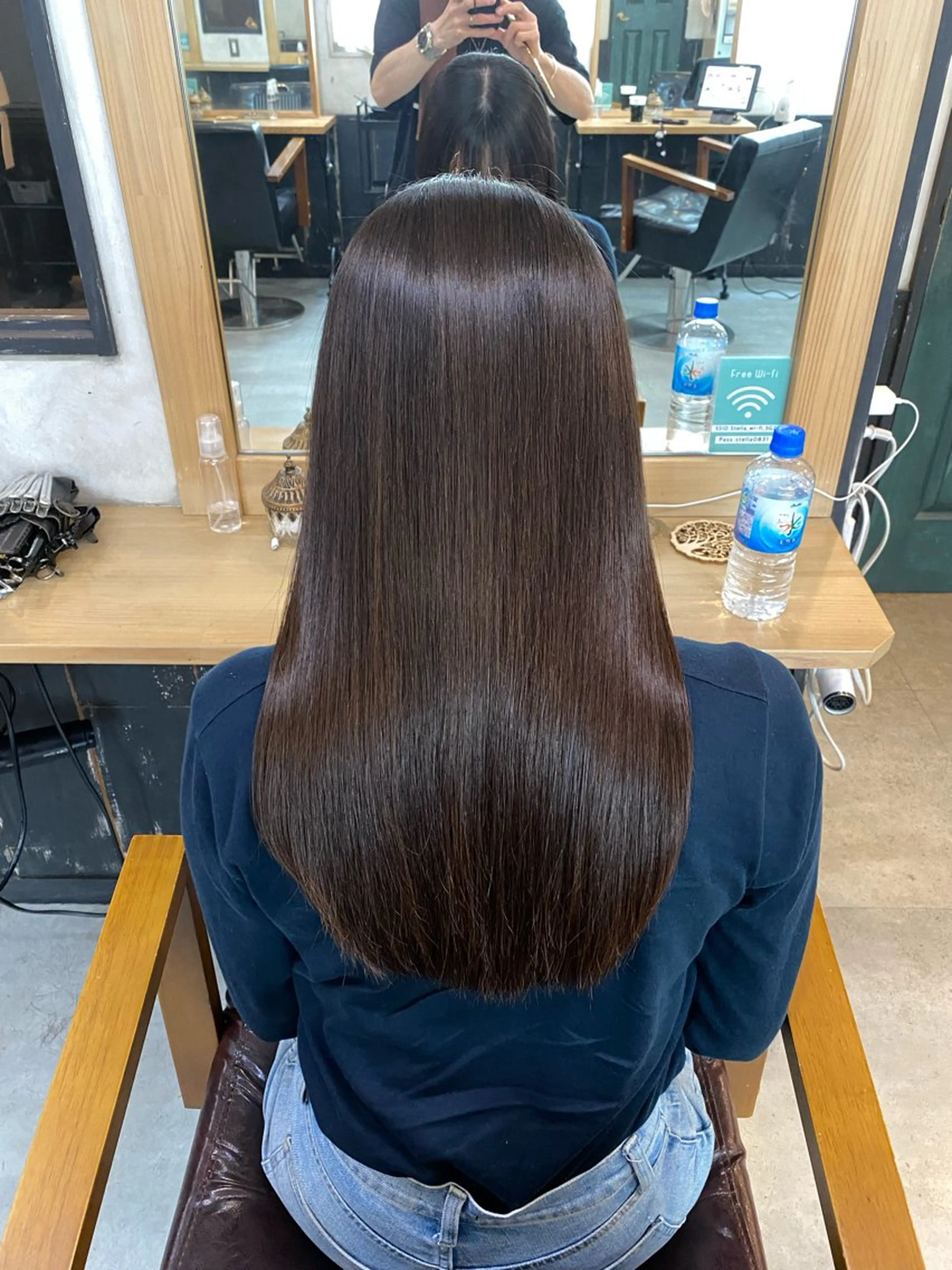 ロング 髪質改善 ロング 酸性ストレート 縮毛矯正 トリートメント ヘッドスパ ヘアセット 美髪矯正 🌈髪質改善 山下のヘアスタイル