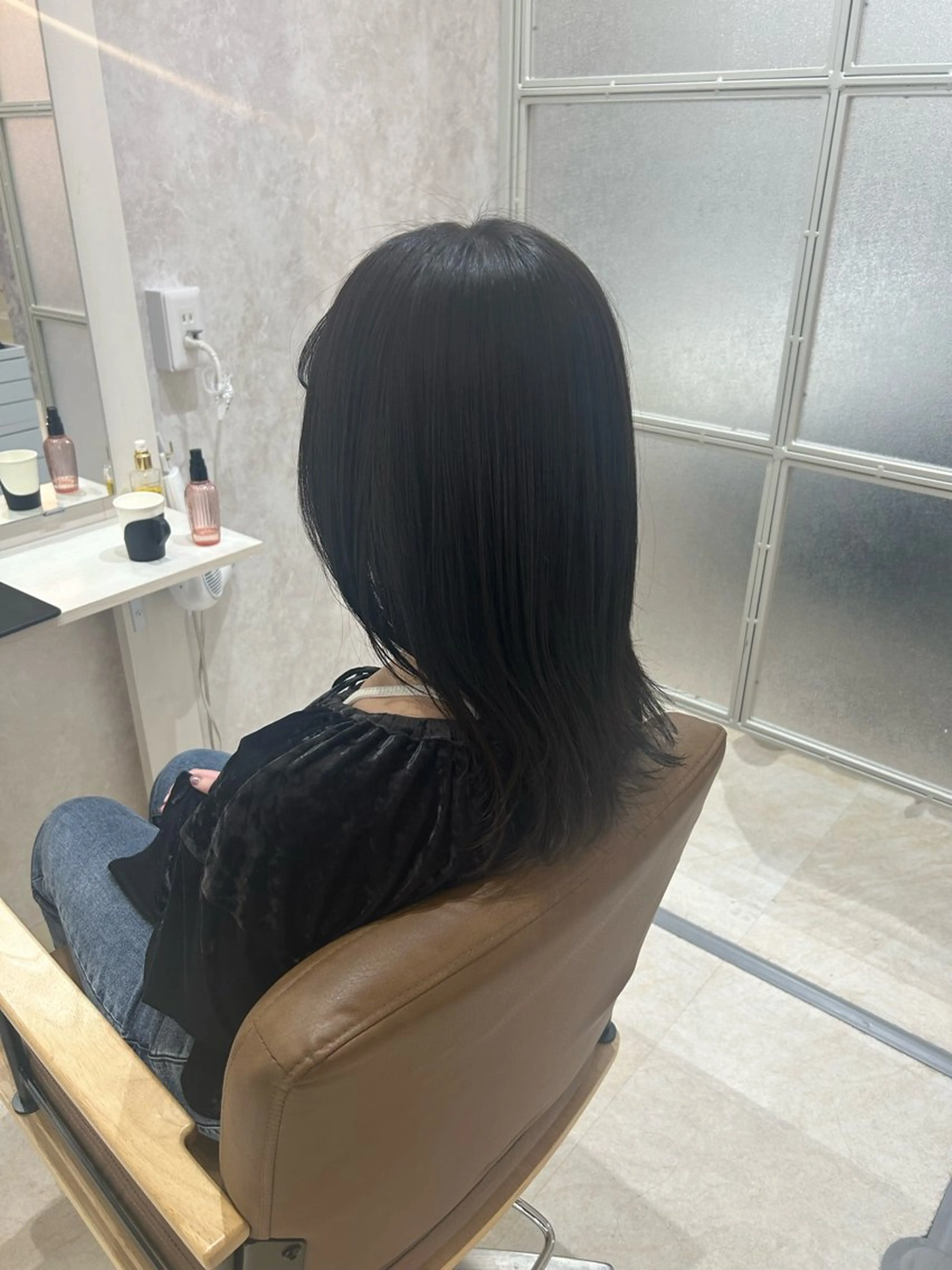 ミディアム カラー 💙まこと💙艶 カラー(Rico)のヘアスタイル