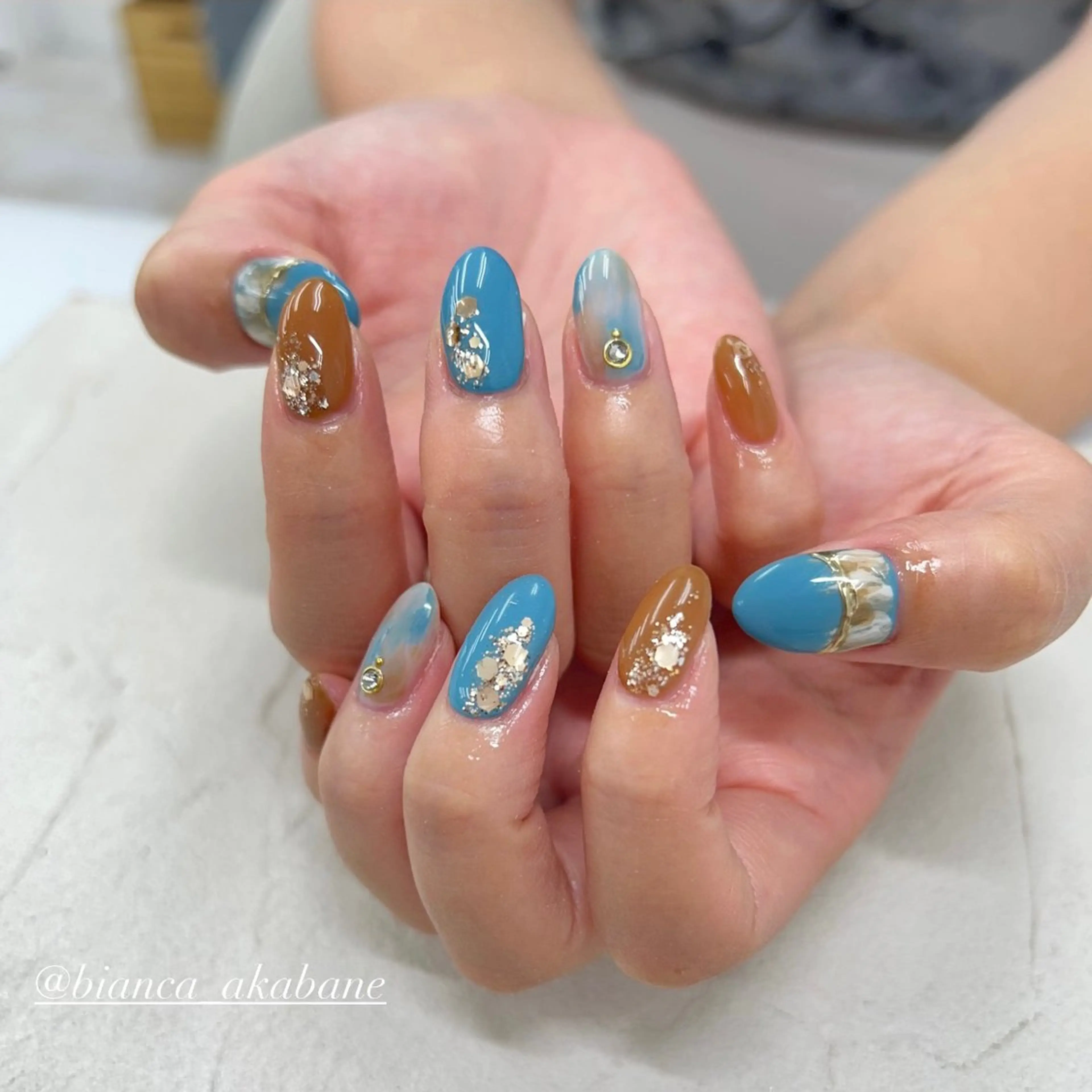 ネイル ハンドネイル Bianca赤羽 松元🥣🫧のネイルデザイン