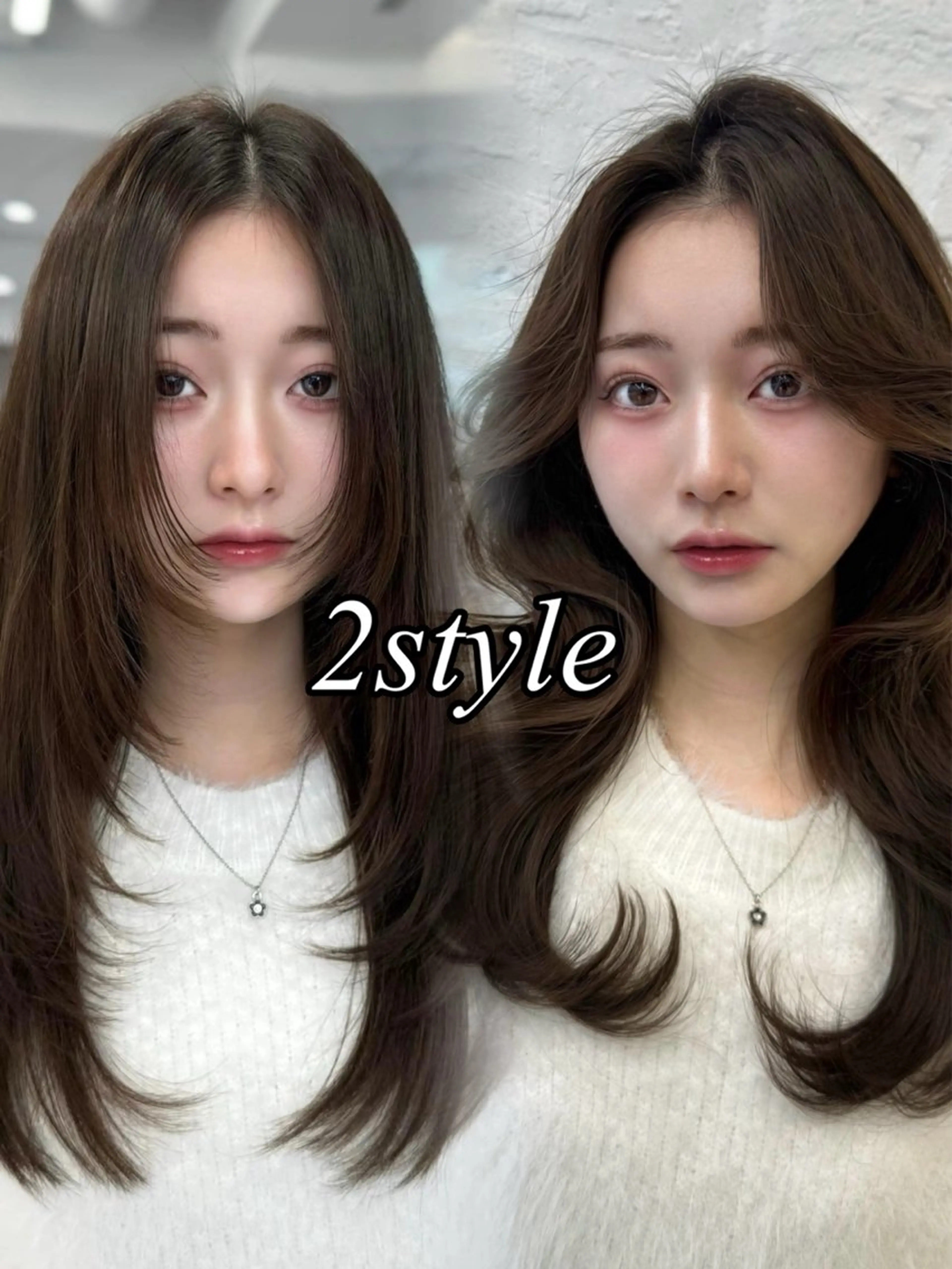 セミロング 映える顔まわり/前髪 特化 💗 ユキマのヘアスタイル