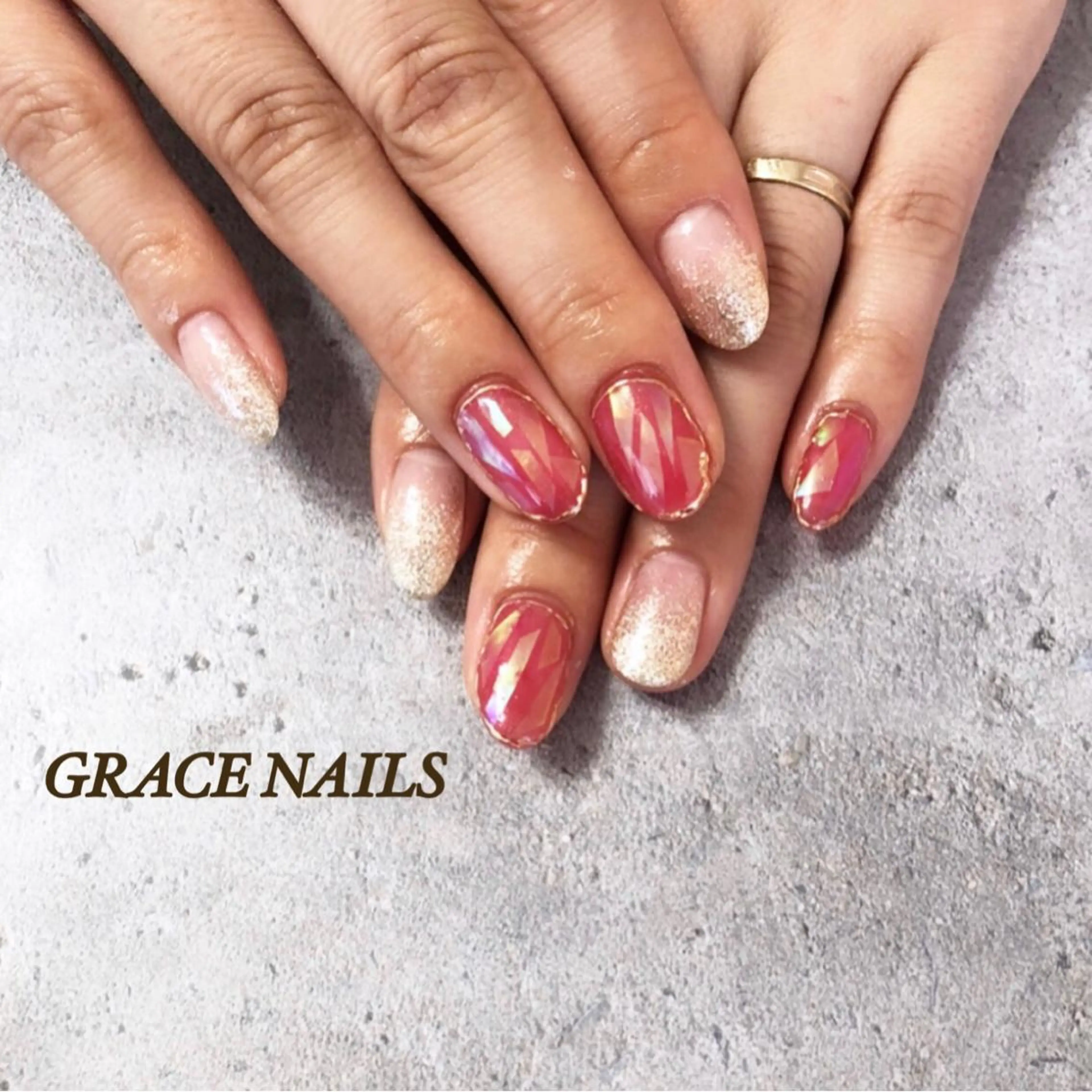 ネイル ハンドネイル フットネイル GRACE NAILSのネイルデザイン