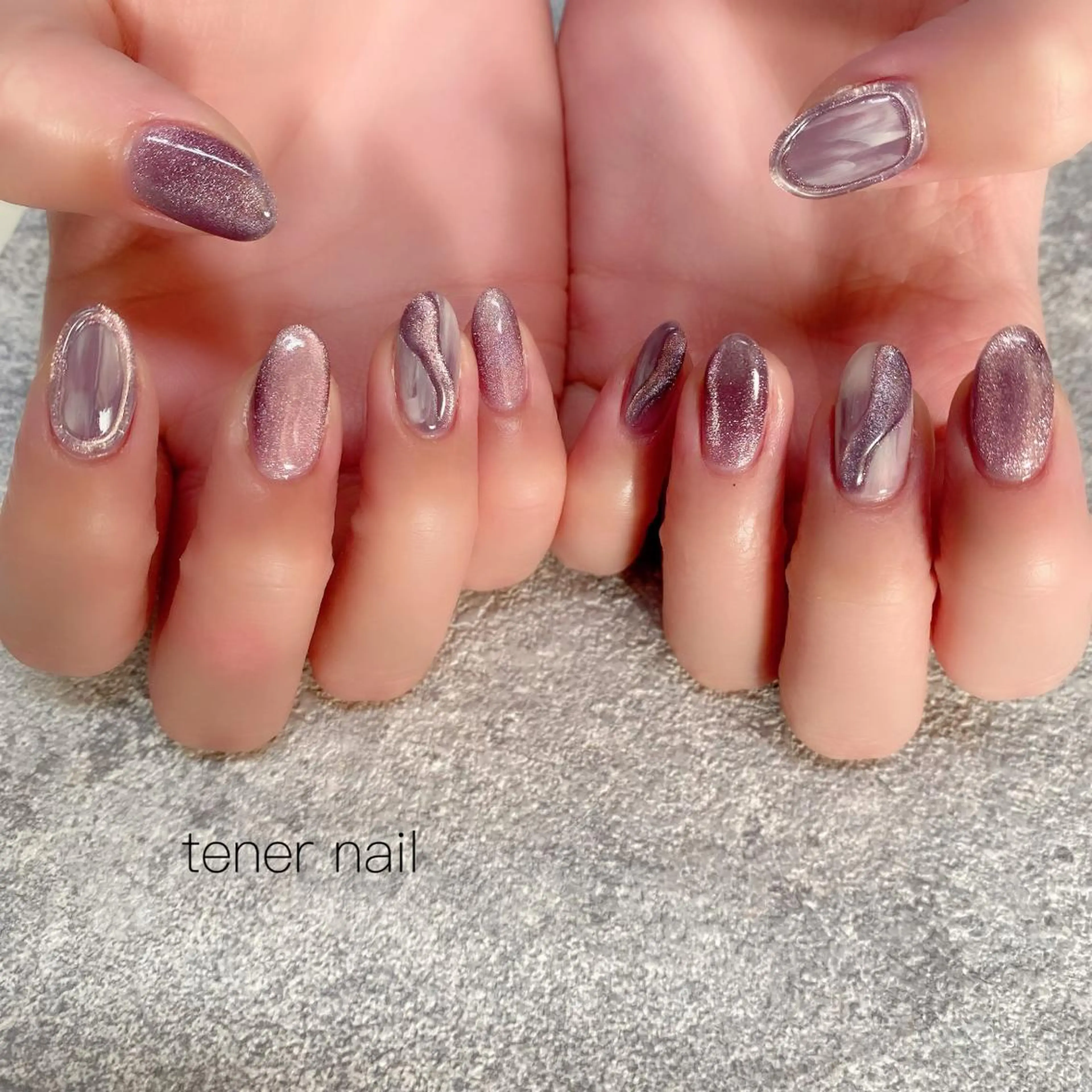 ネイル マグネットネイル tener  nail  テネルネイル所属・テネルネイル tener nailのネイルデザイン