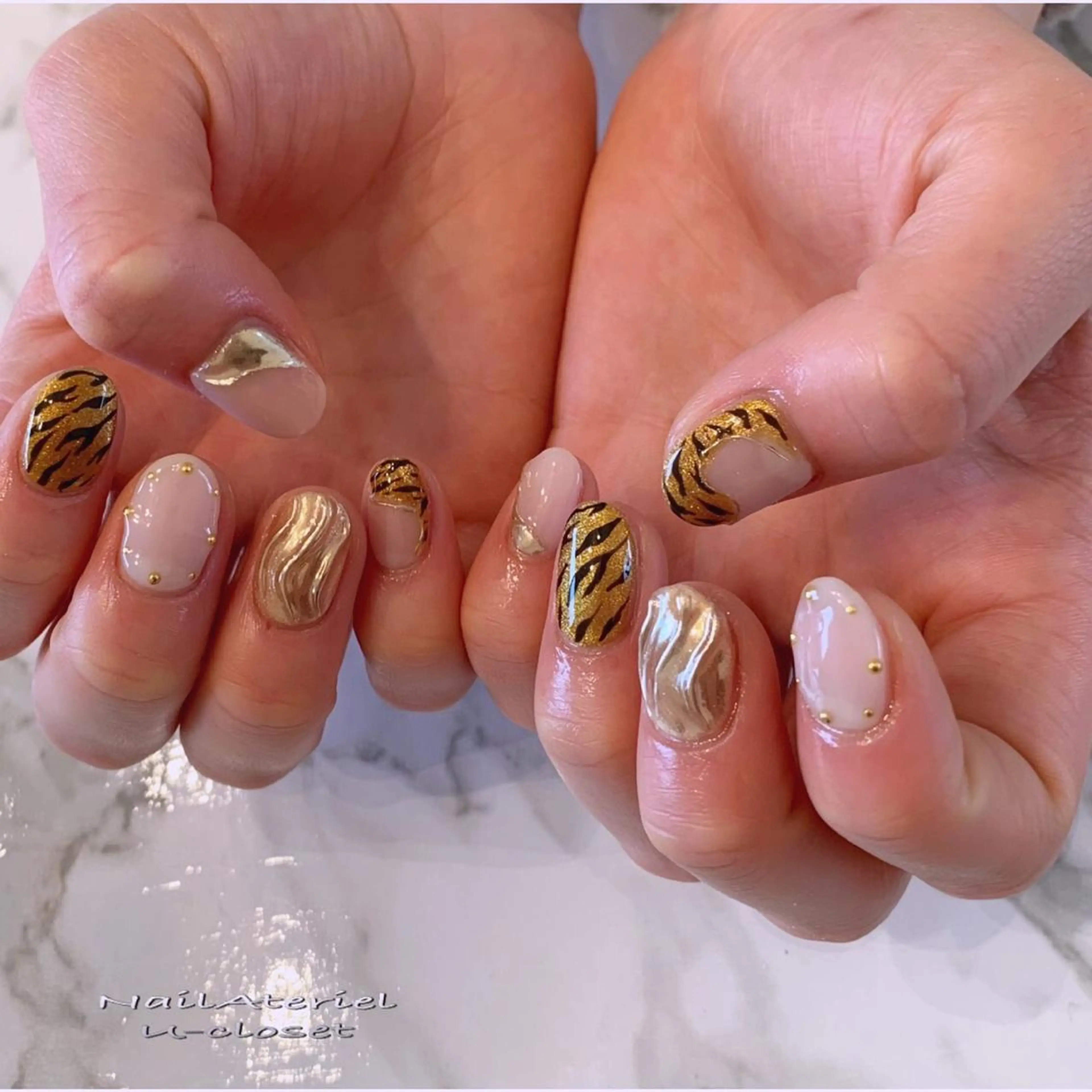 ネイル ハンドネイル u closetのネイルデザイン