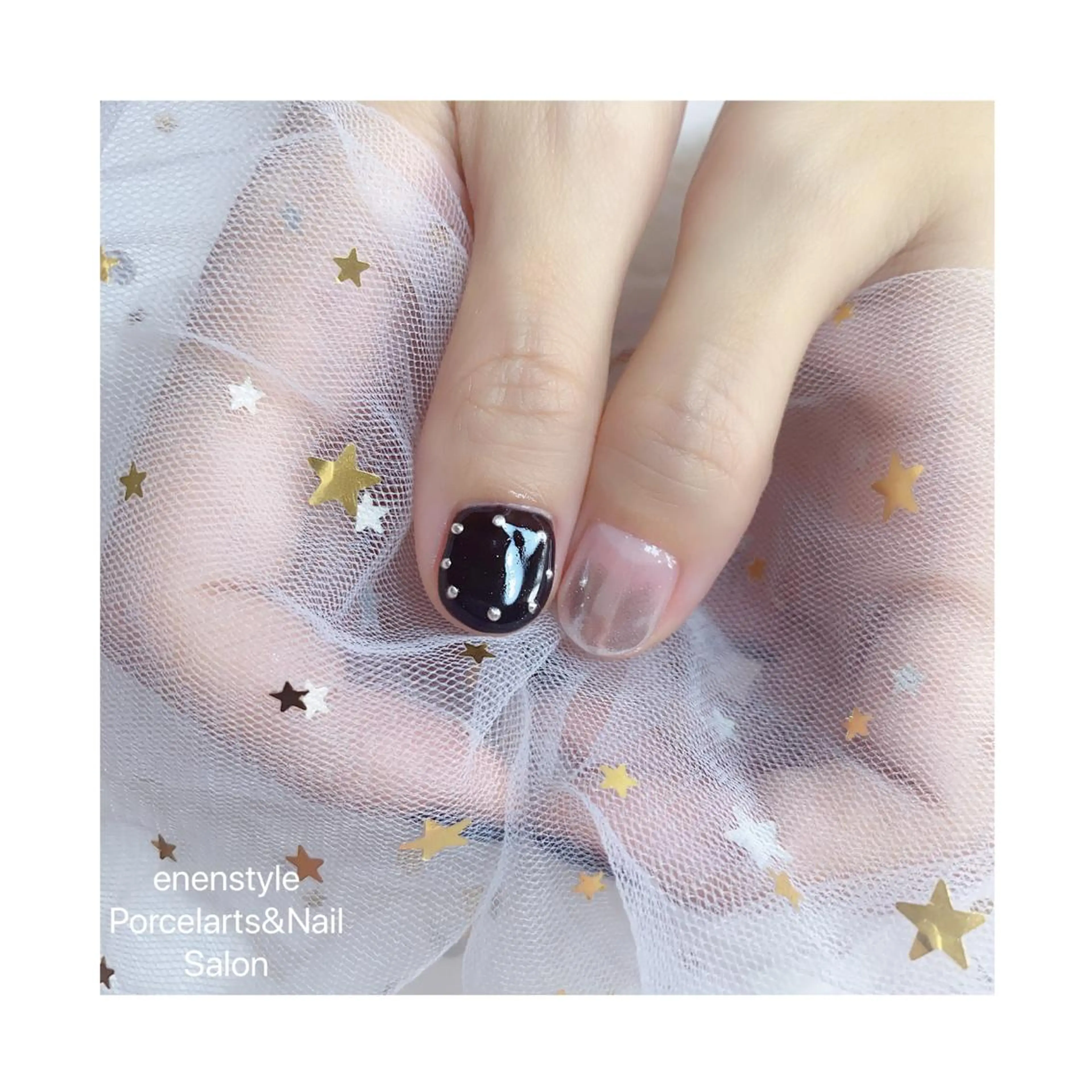 ミディアム ネイル ジェルネイル ニュアンスネイル オフィスネイル ワンカラーネイル パラジェル ハンドネイル 👑enen style👑のネイルデザイン