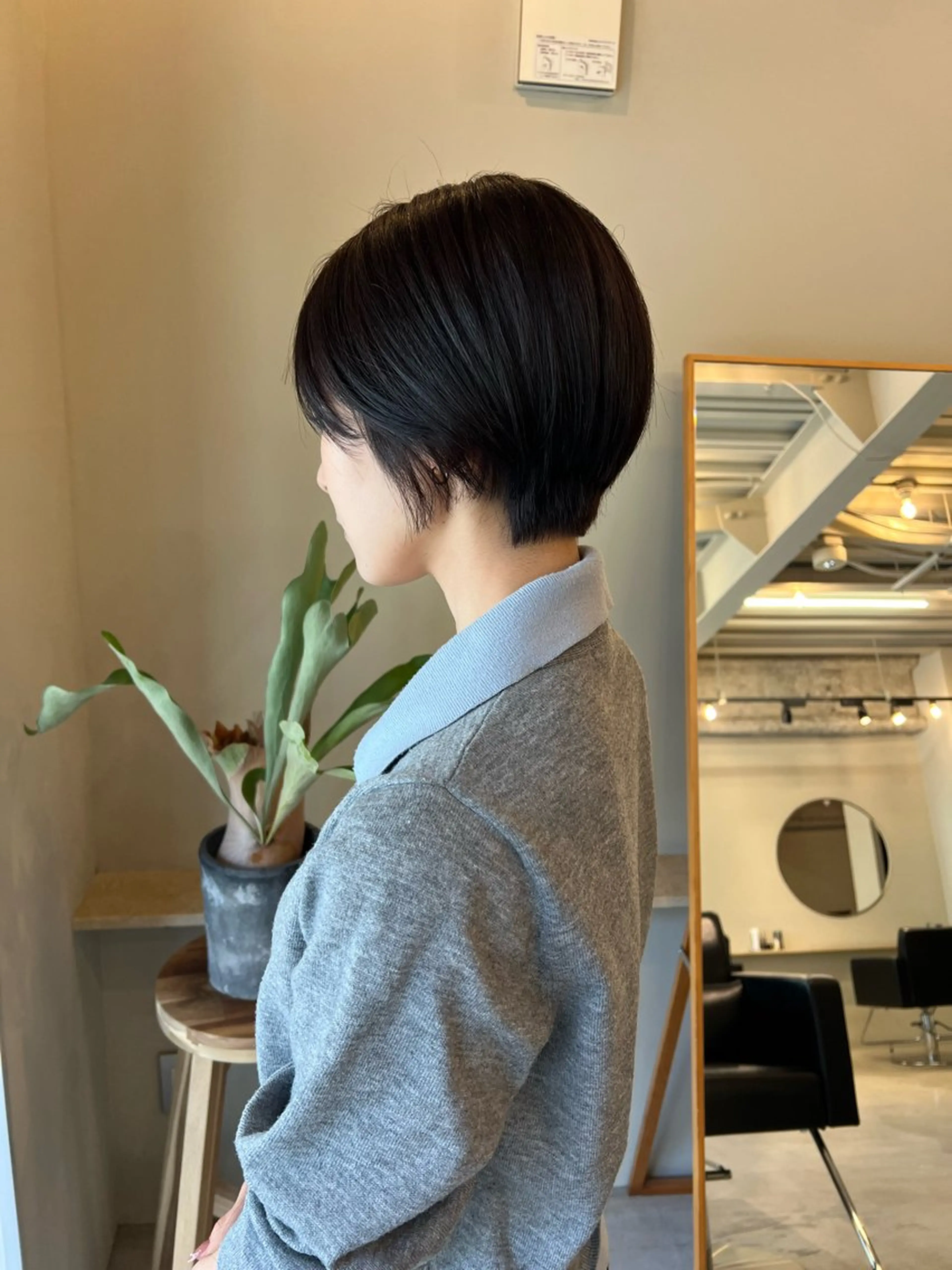 ショート rin/薬院 /ボブ艶カラーのヘアスタイル