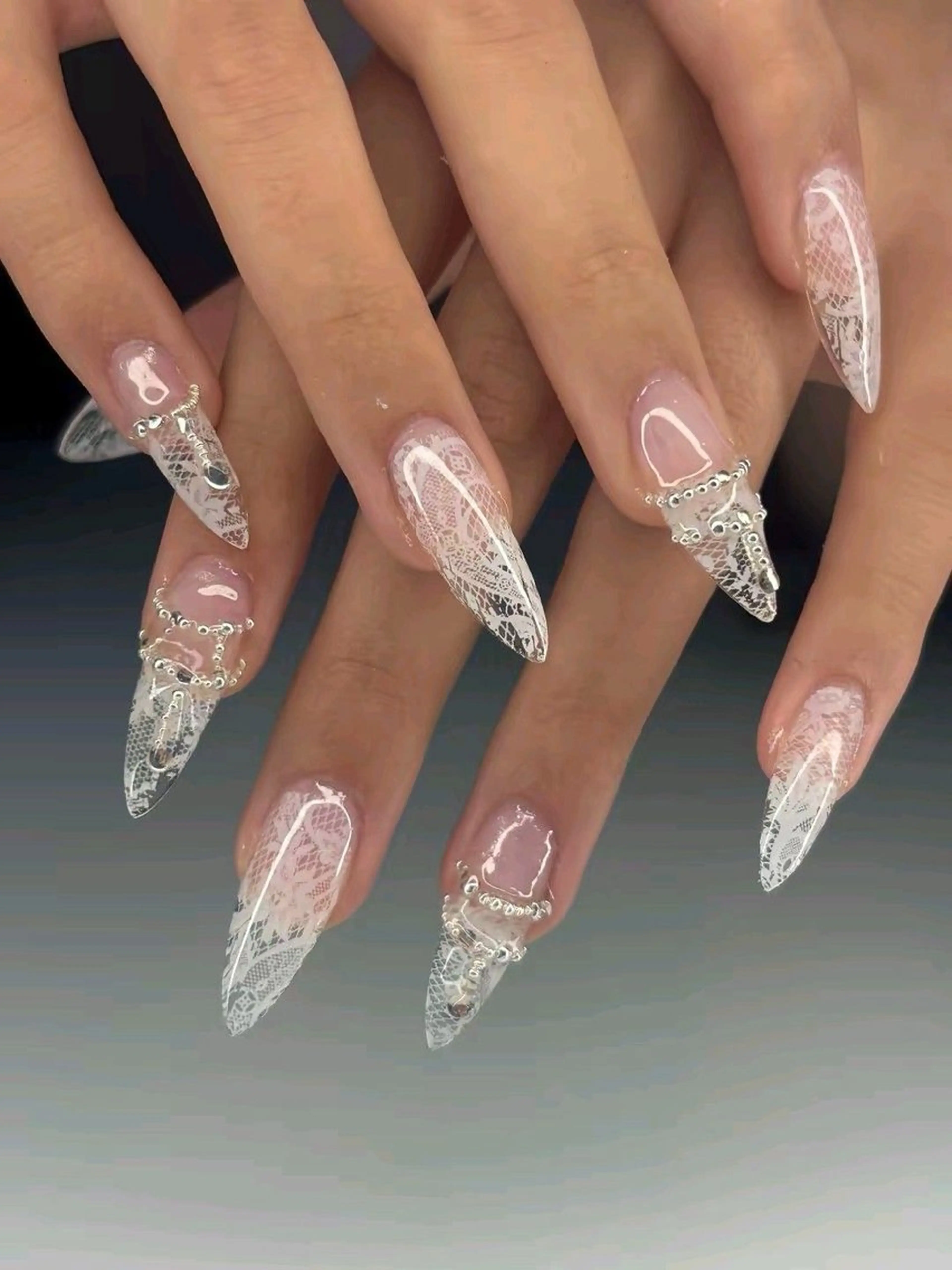 ネイル チークネイル フットネイル フレンチネイル グラデーション 韓国ネイル Yuki nail staffのネイルデザイン