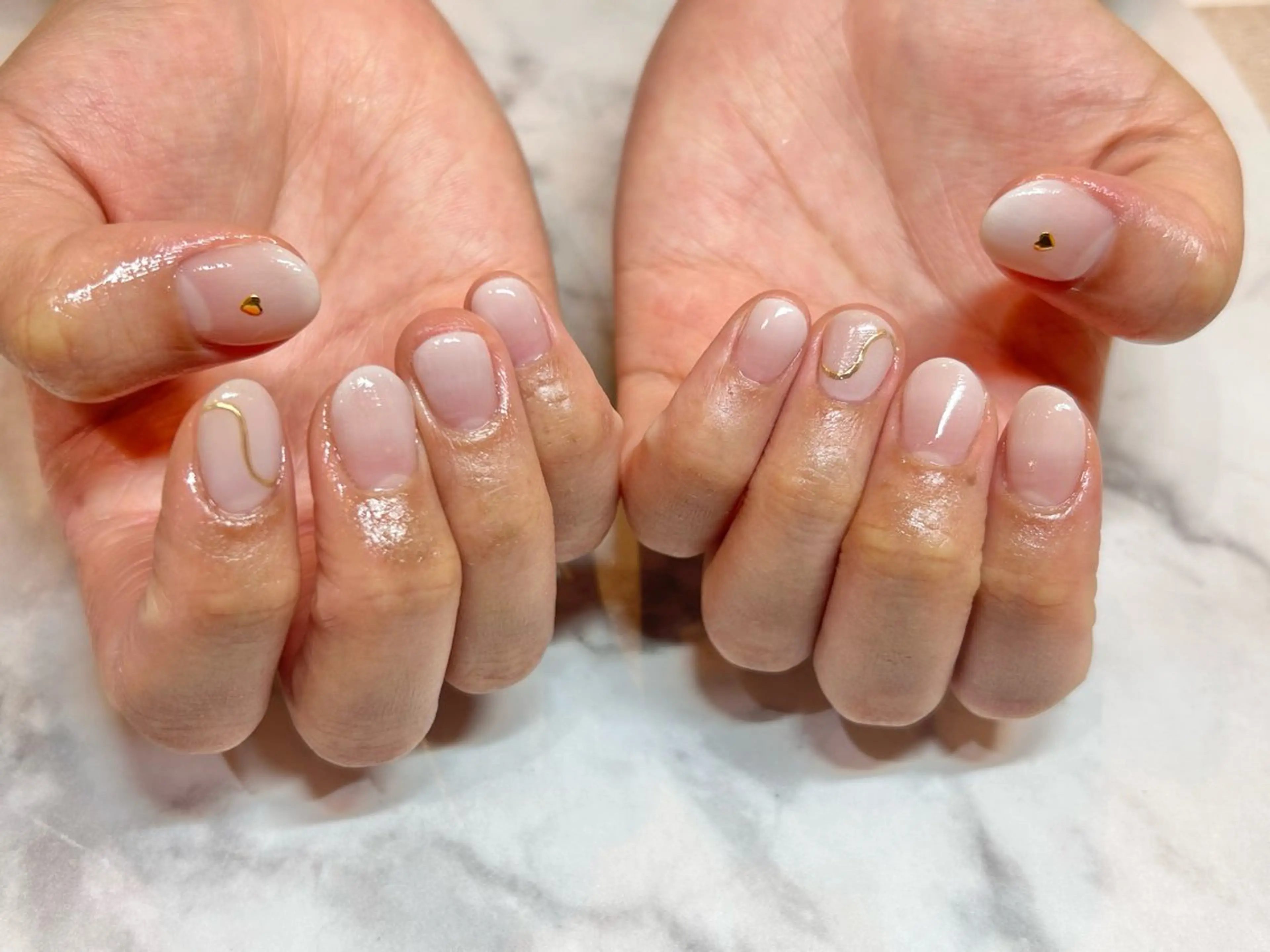 ネイル ハンドネイル Bianca栄店 みさとのネイルデザイン