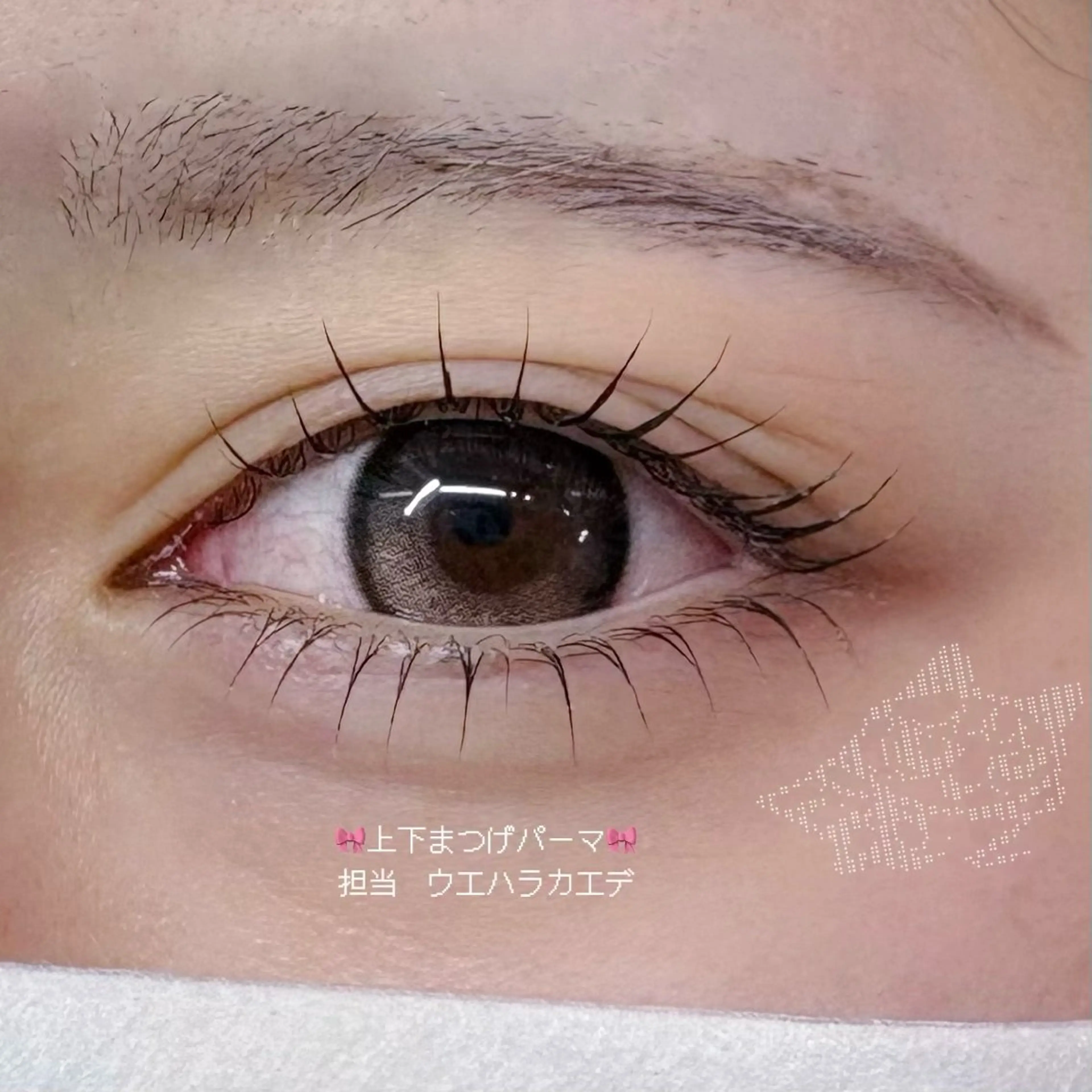 【まつげパーマ】韓国束感パリジェンヌ・ラッシュリフトTR付♪ 🎀の写真