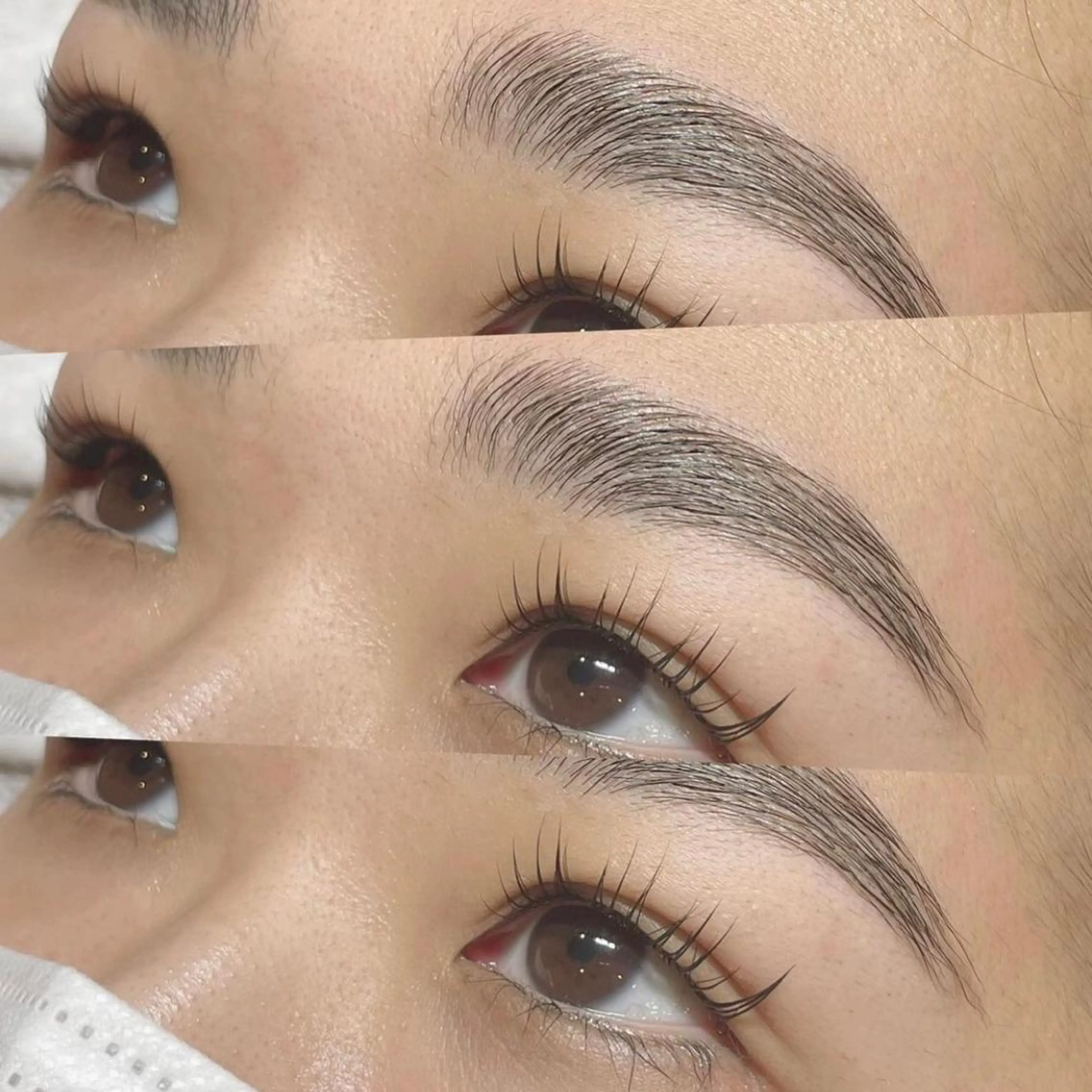 人気NO.1𖤐 Lash lift & Hollywood brow liftの写真