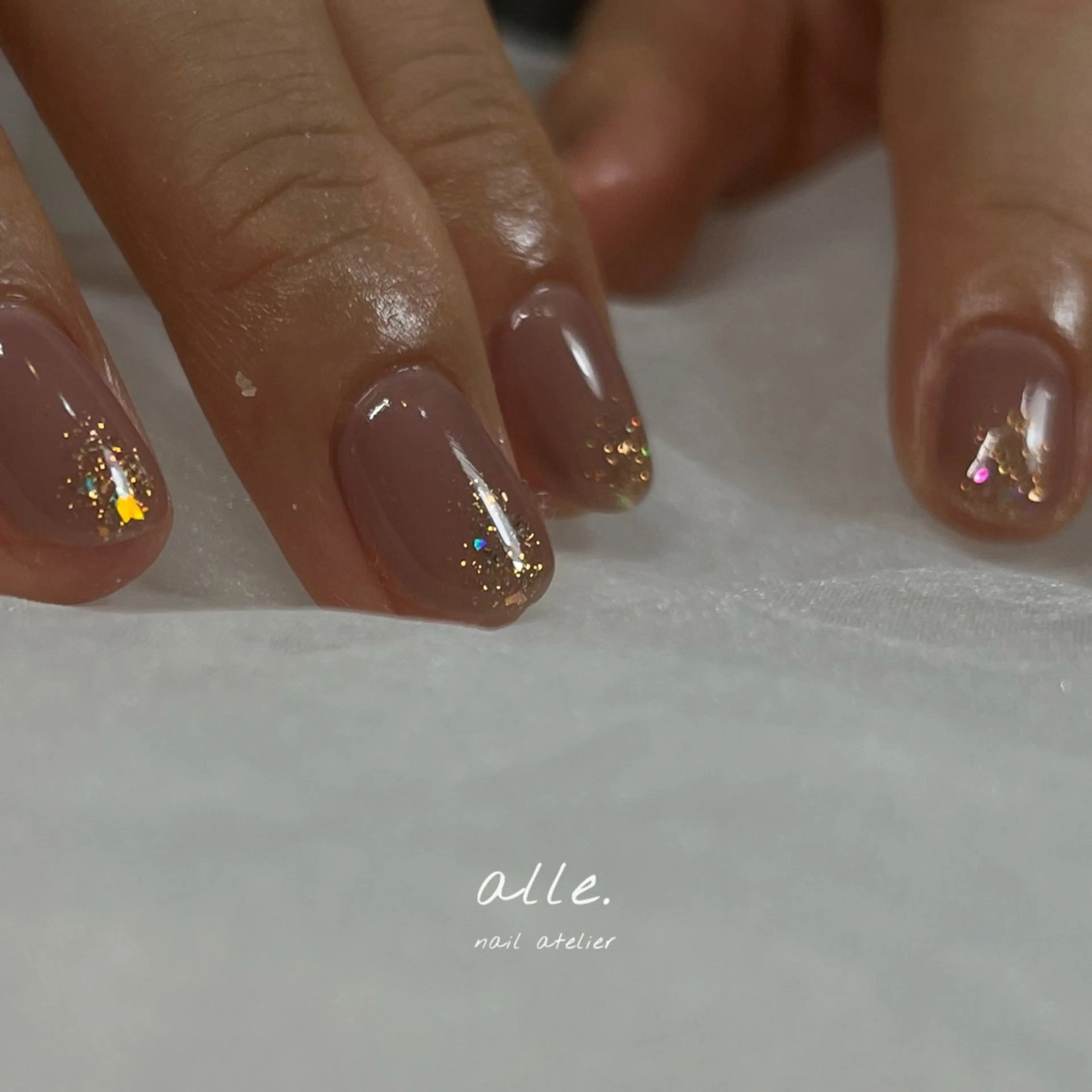 ネイル ハンドネイル atelier alle.のネイルデザイン