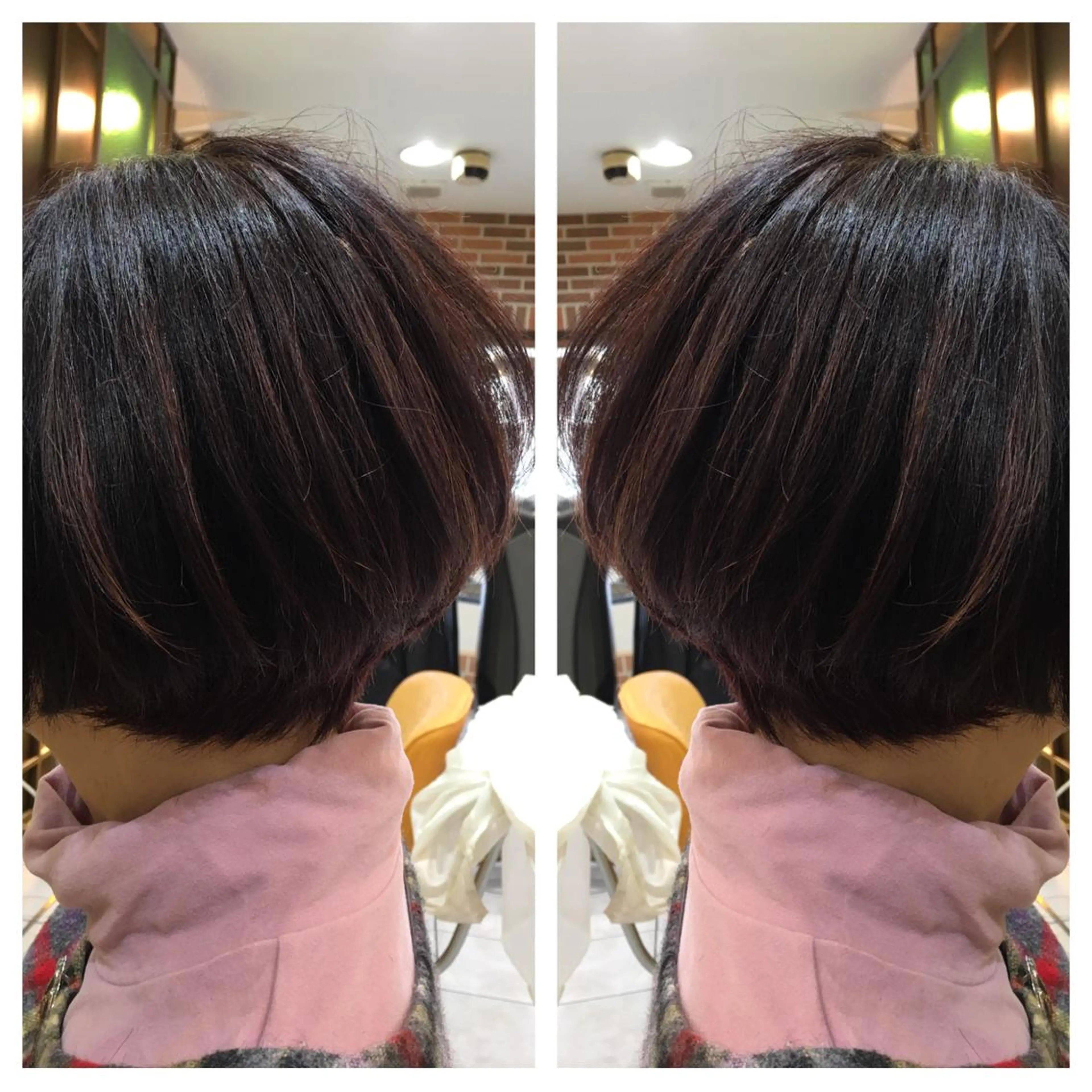 ショート ボブ ハイライト Blossom大塚 ディレクター永野のヘアスタイル