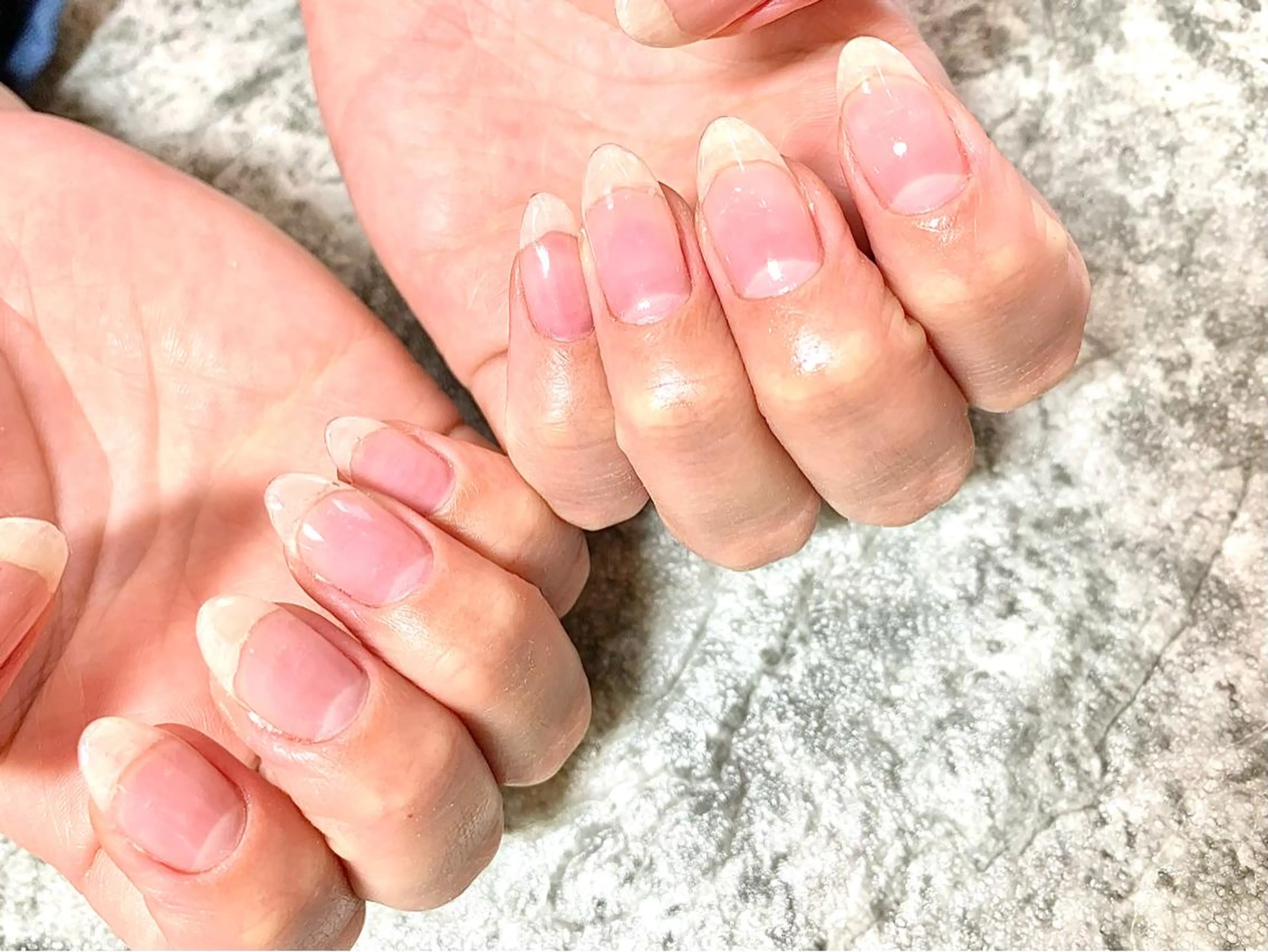 ミニモ限定🌈クリアジェル(ケア込み)オフ有り/の写真