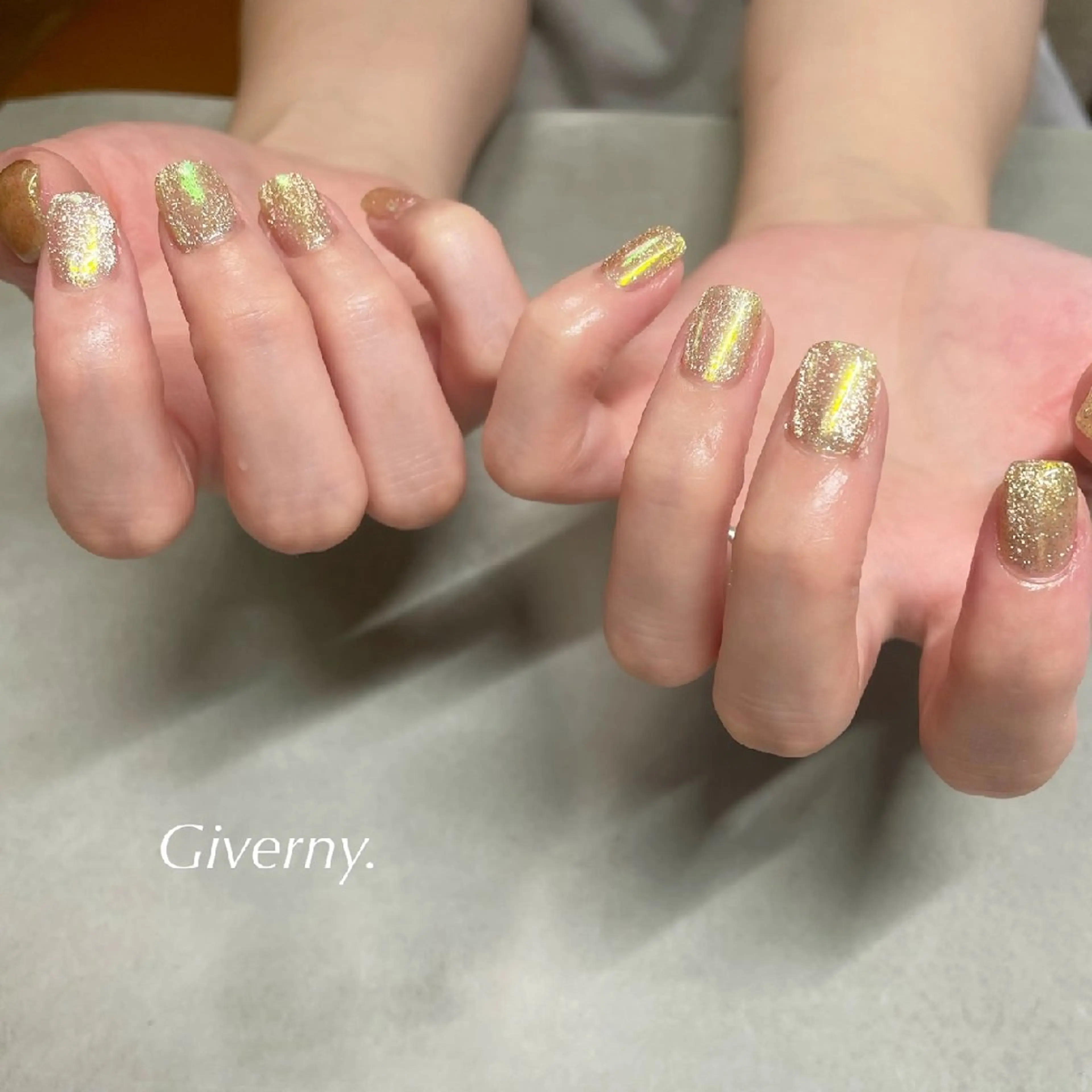 ネイル 夏ネイル ハンドネイル Giverny .のネイルデザイン