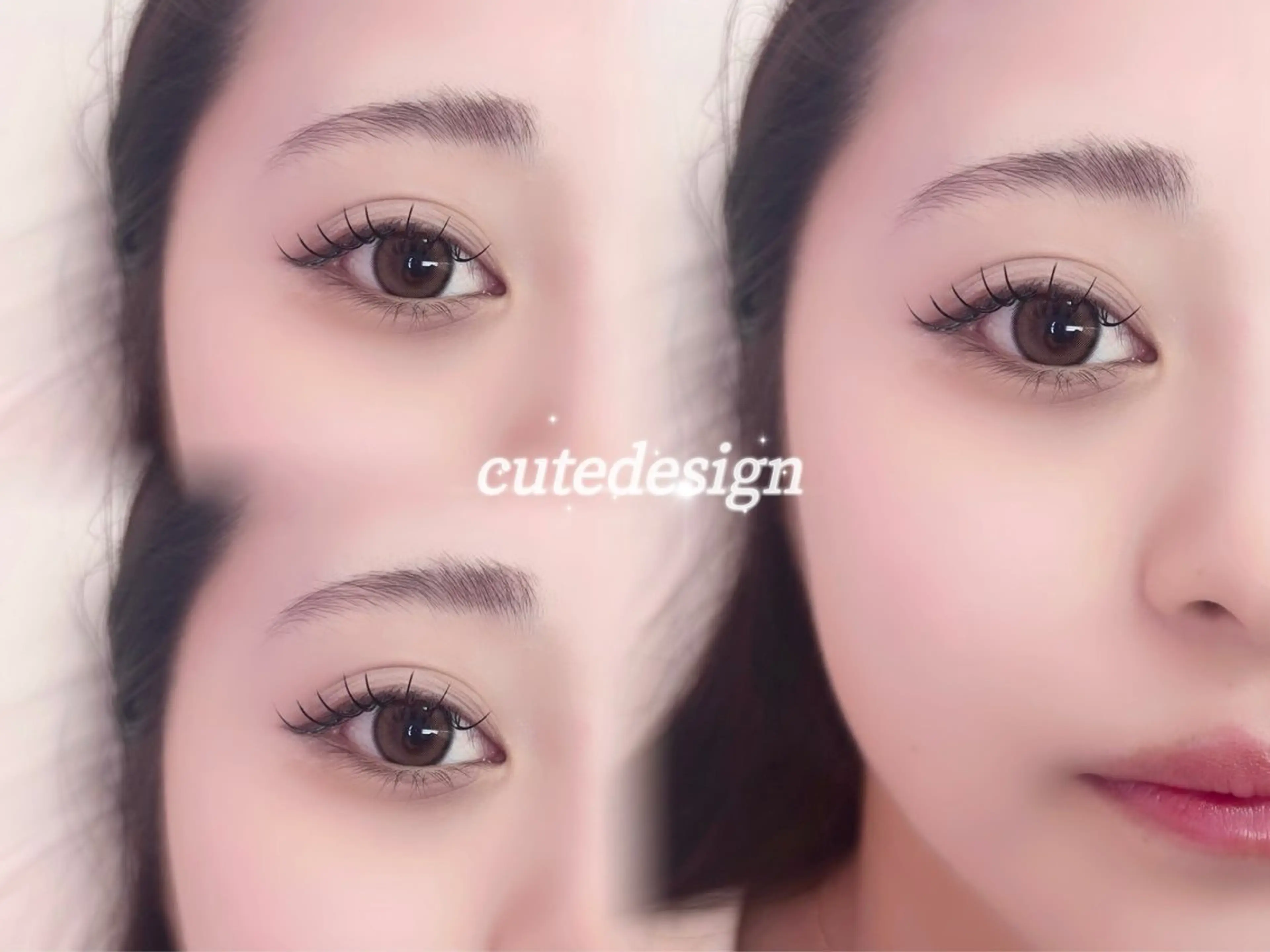 マツエク・マツパ eye＋nano所属・韓国風束感まつ毛🩵 Nozomiの眉毛・アイブロウイメージ