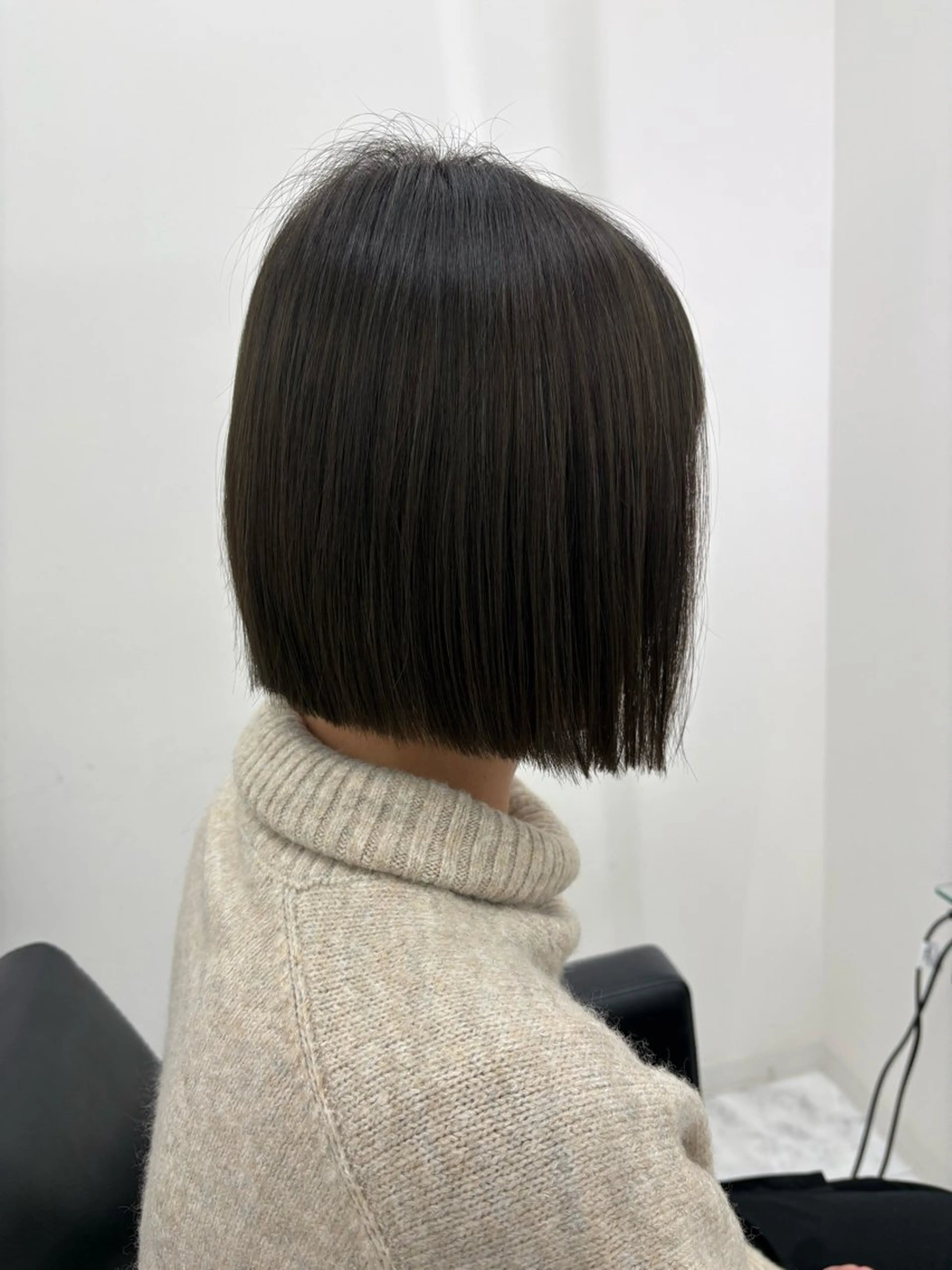 ショート ボブ カット ヘアカラー トリートメント 髪質改善サロン🫧 セキチサトのヘアスタイル