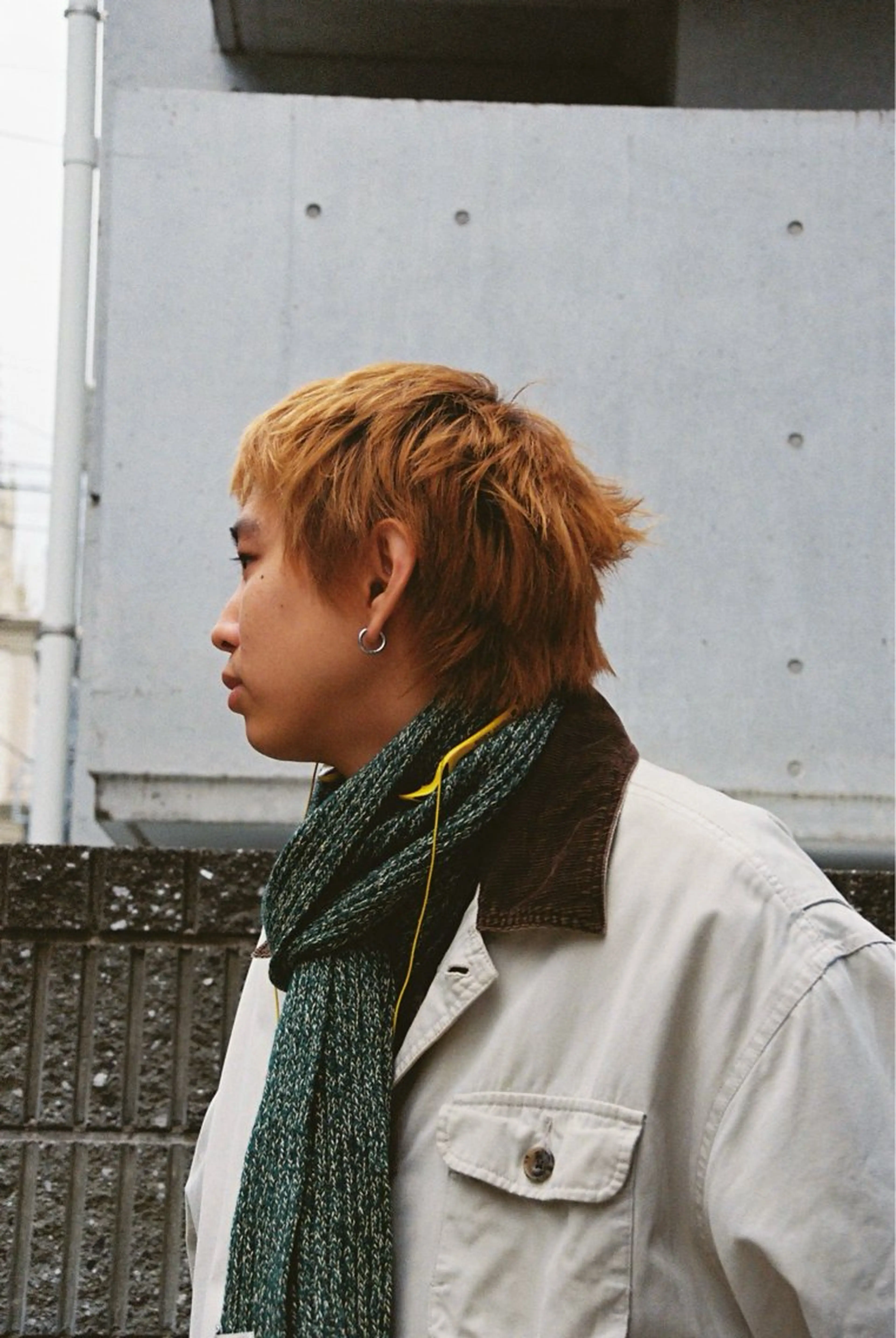 カラー メンズ 似合わせカット /パーマ岡本淳平のヘアスタイル