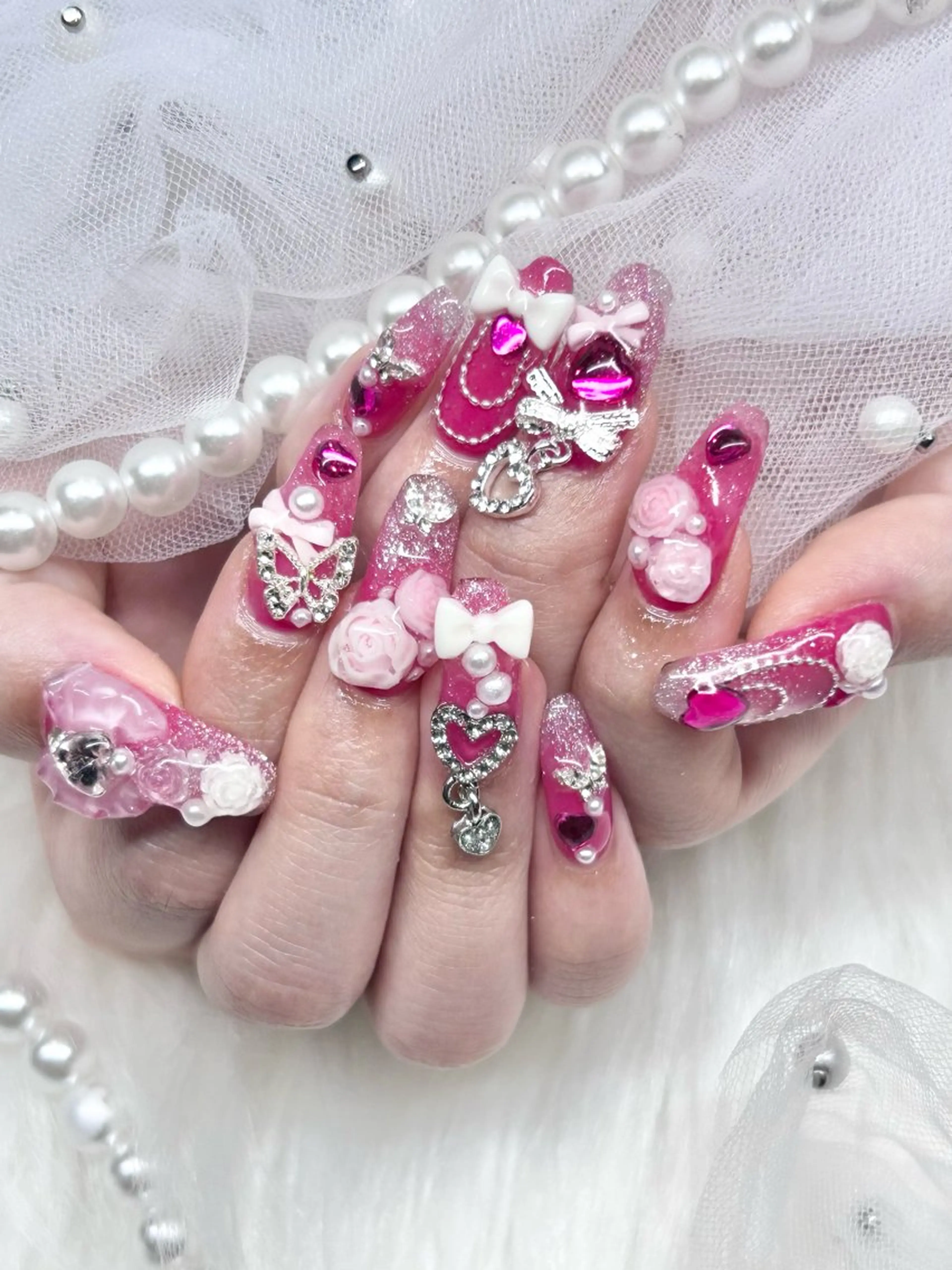 ネイル ハンドネイル めろち ちゃんのネイルデザイン