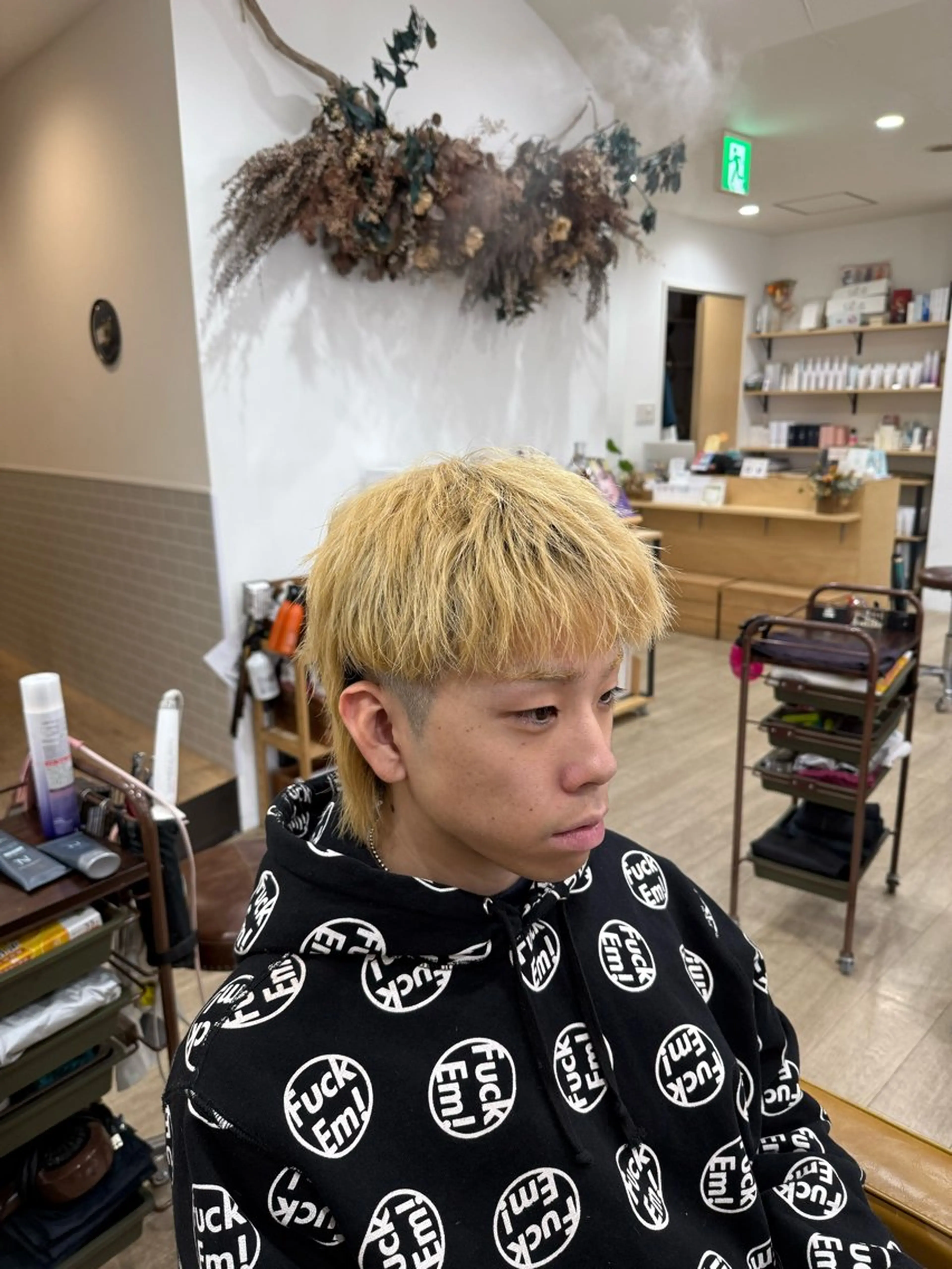 メンズカットの写真