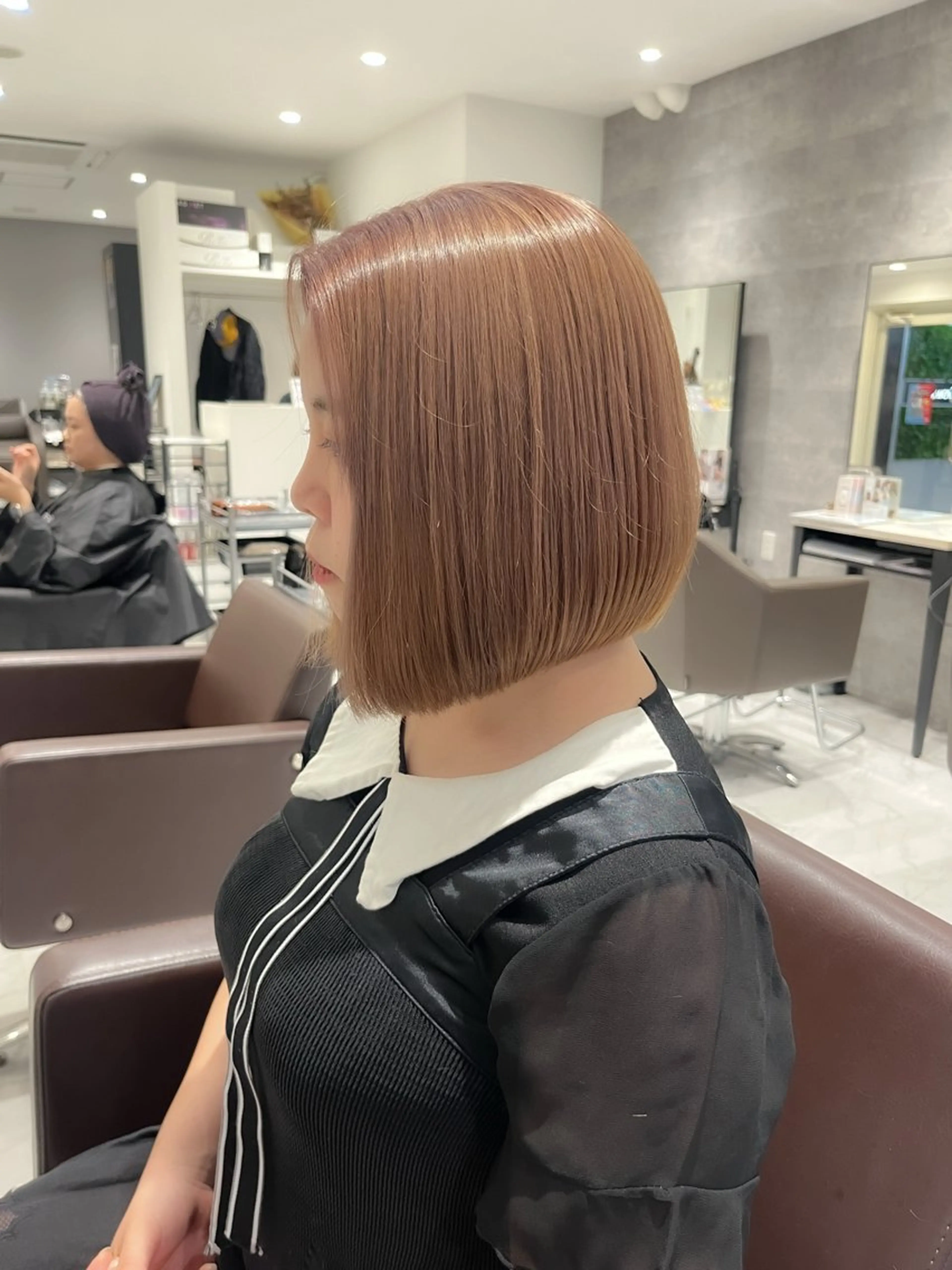 ショート カラー ヘアカラー Grow by NYNY 坂本 理輝のヘアスタイル