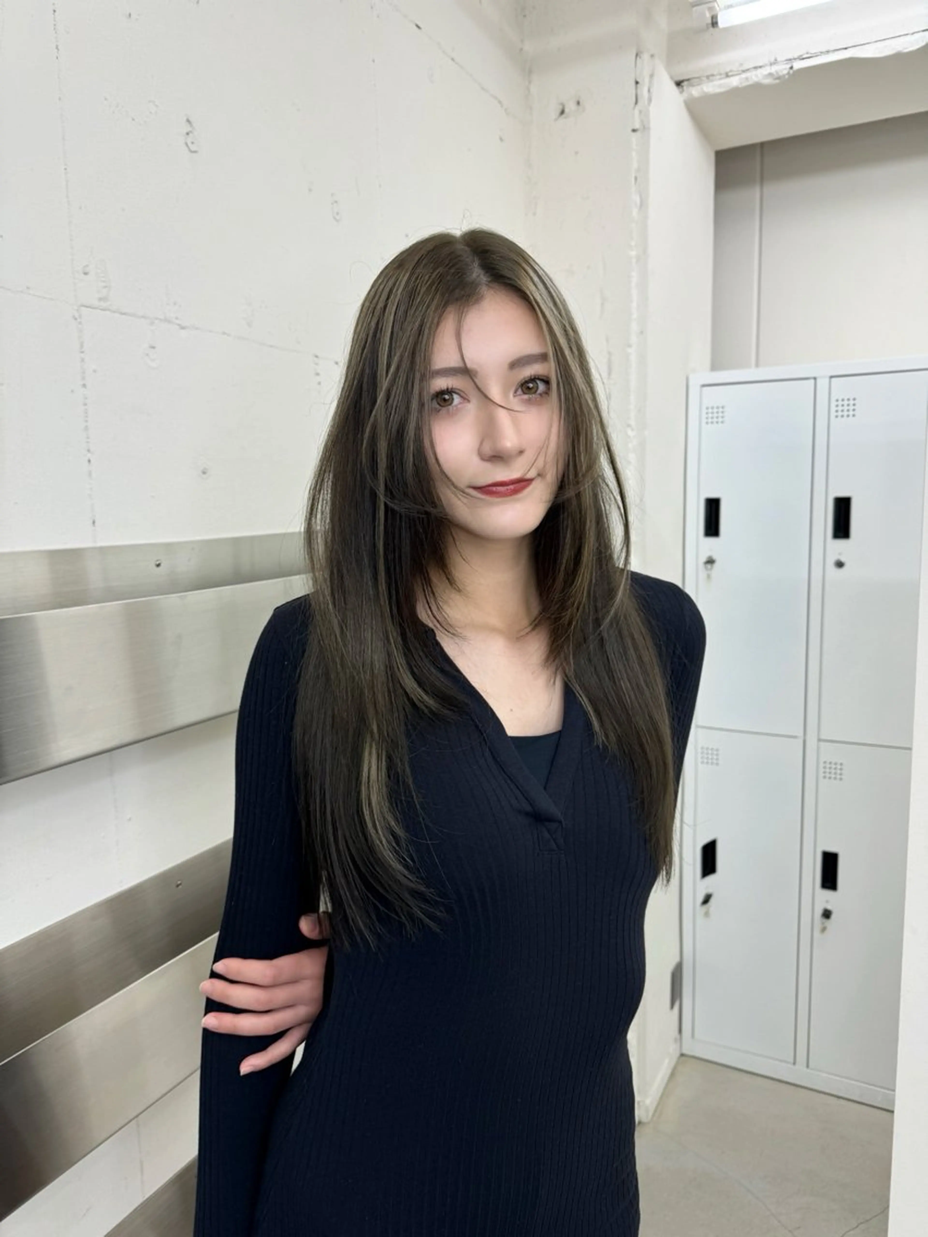 ロング カラー カット ヘアカラー トリートメント 🦋韓国系指名No1 店長/圓山 祐也🦋のヘアスタイル