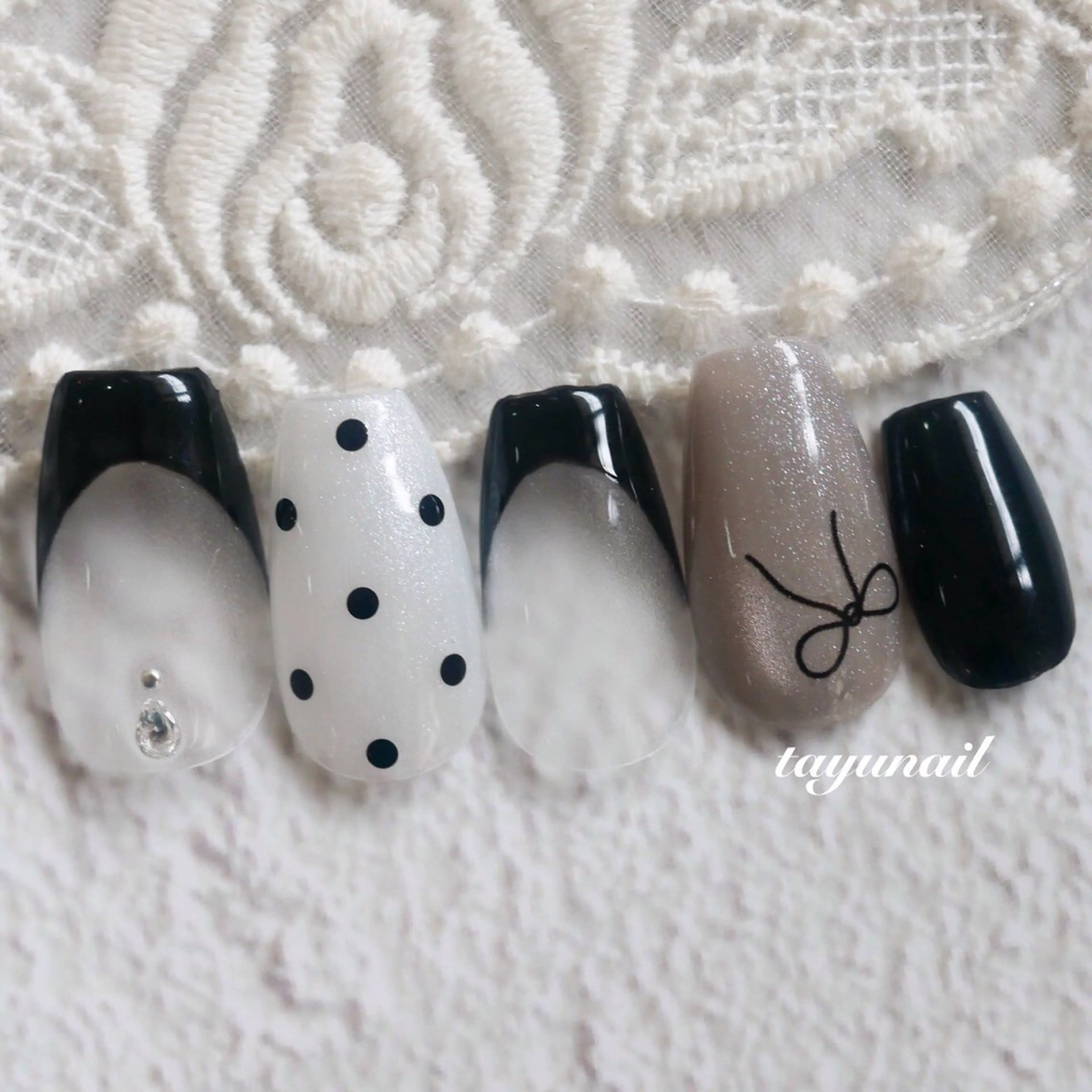 ネイル アートネイル ジェルネイル パラジェル ハンドネイル ネイルサロン 【たゆnail】のネイルデザイン