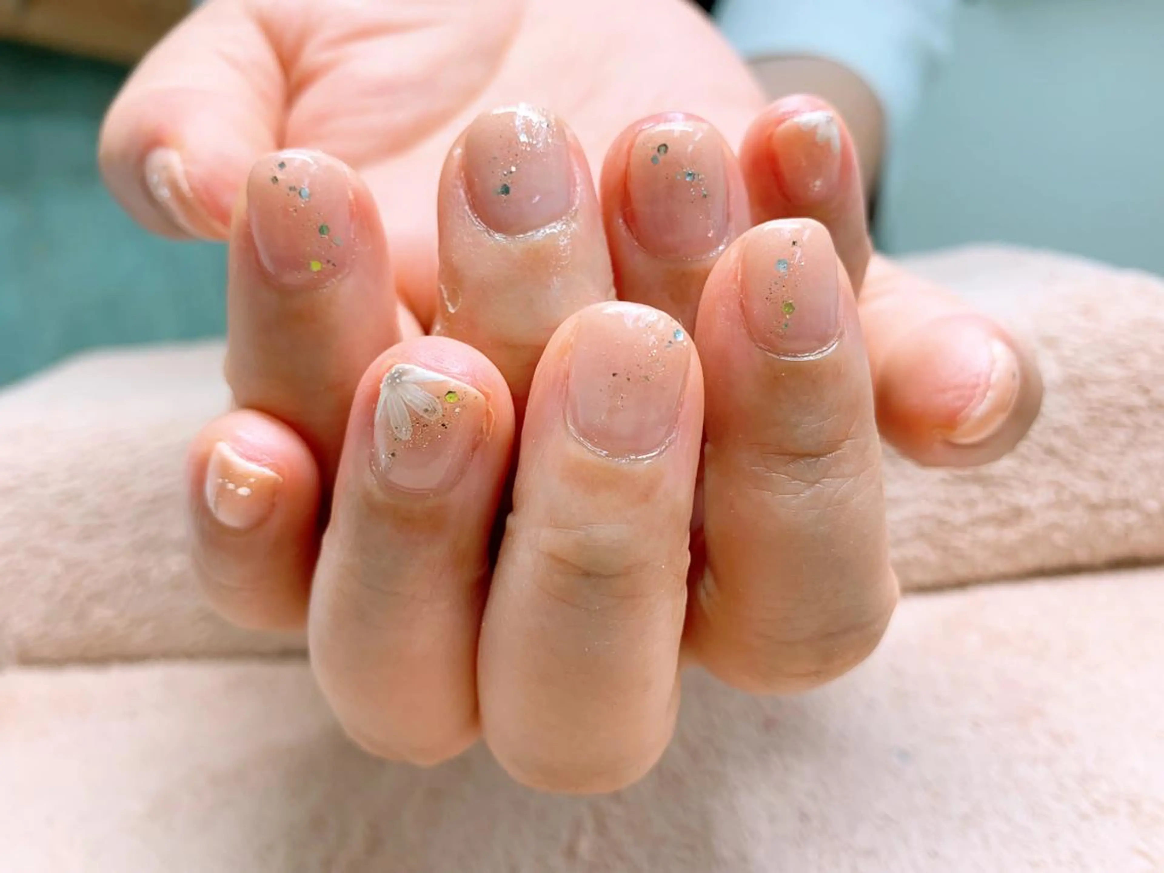 ネイル ⭐︎休業中の練習⭐︎ JNA認定講師髙橋のネイルデザイン