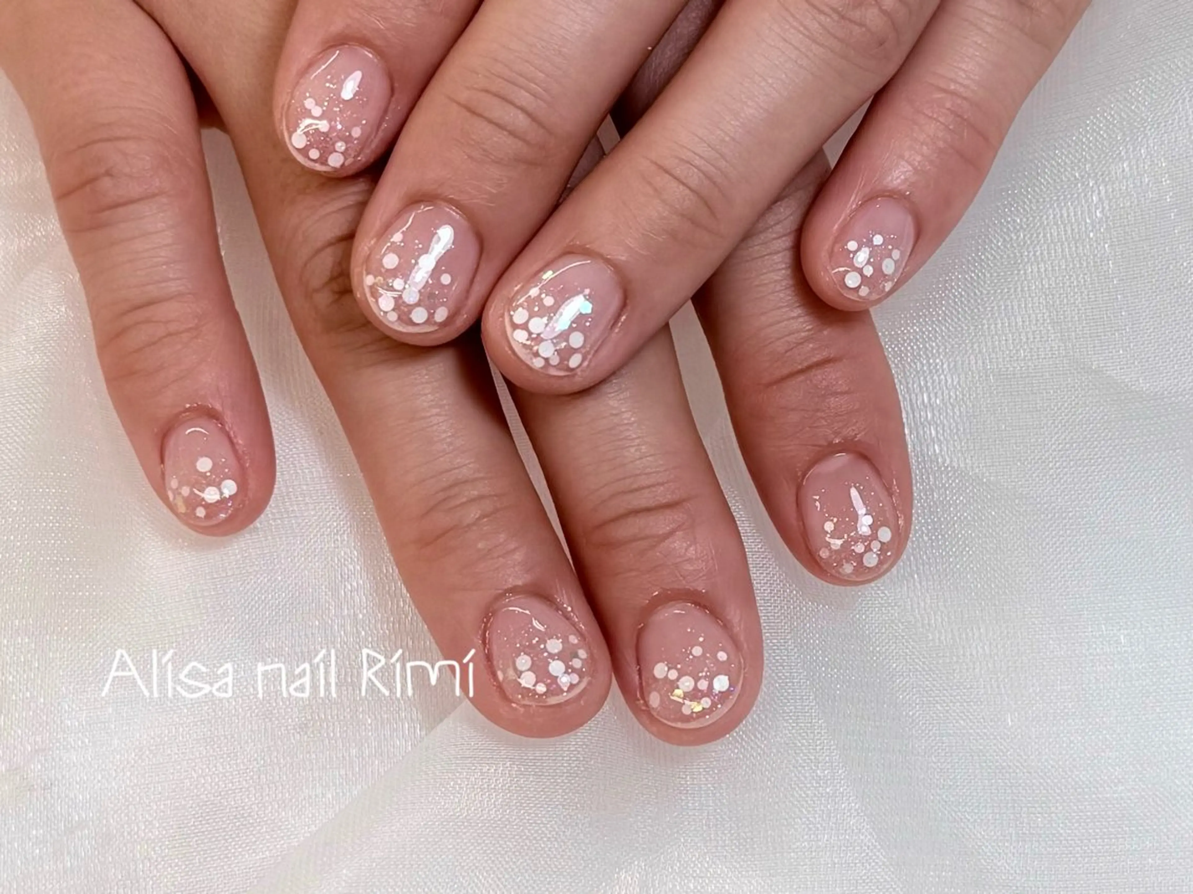 ネイル シンプルネイル ハンドネイル リ ミのネイルデザイン