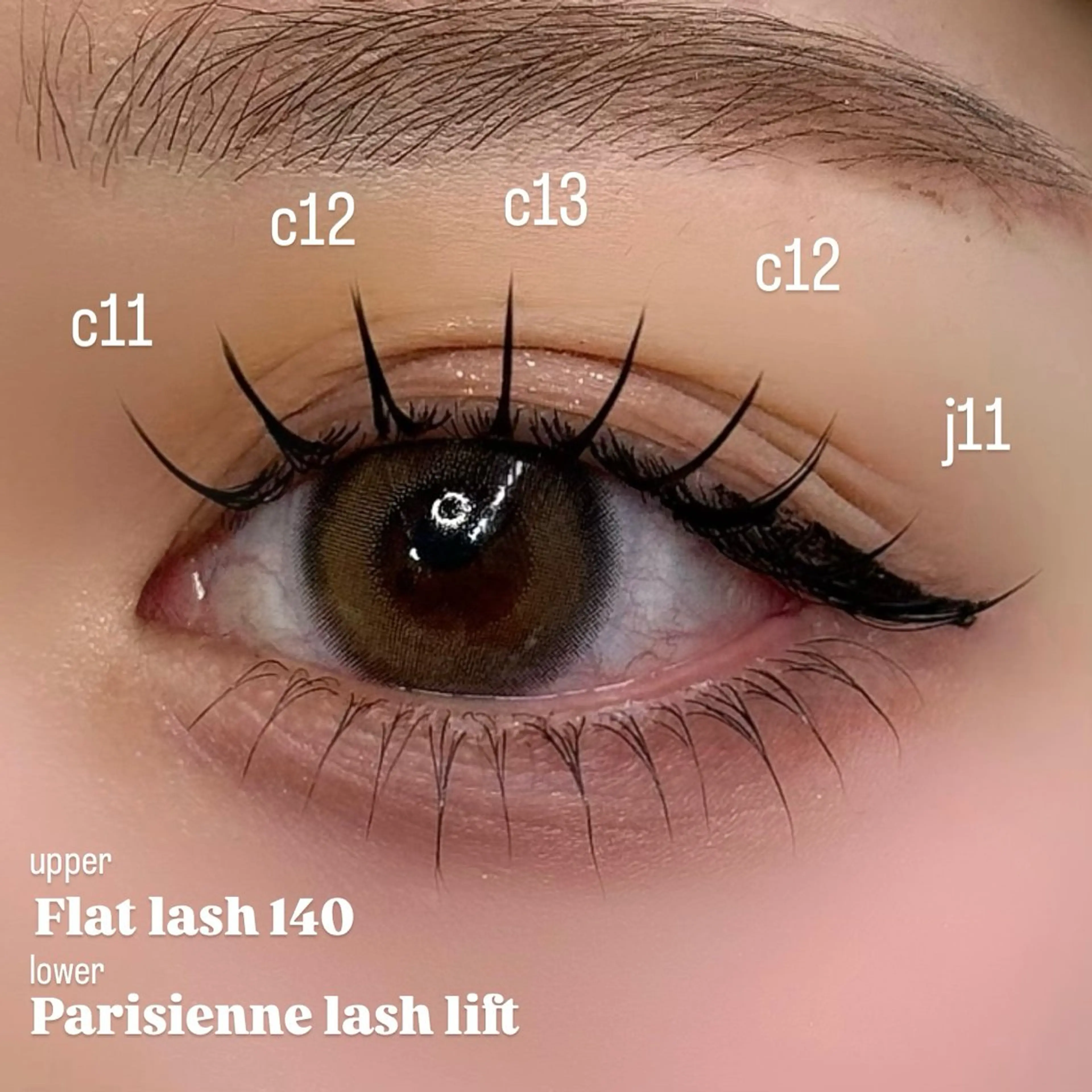 マツエク・マツパ マツエク fein. Miyu🎀のマツエク・マツパデザイン