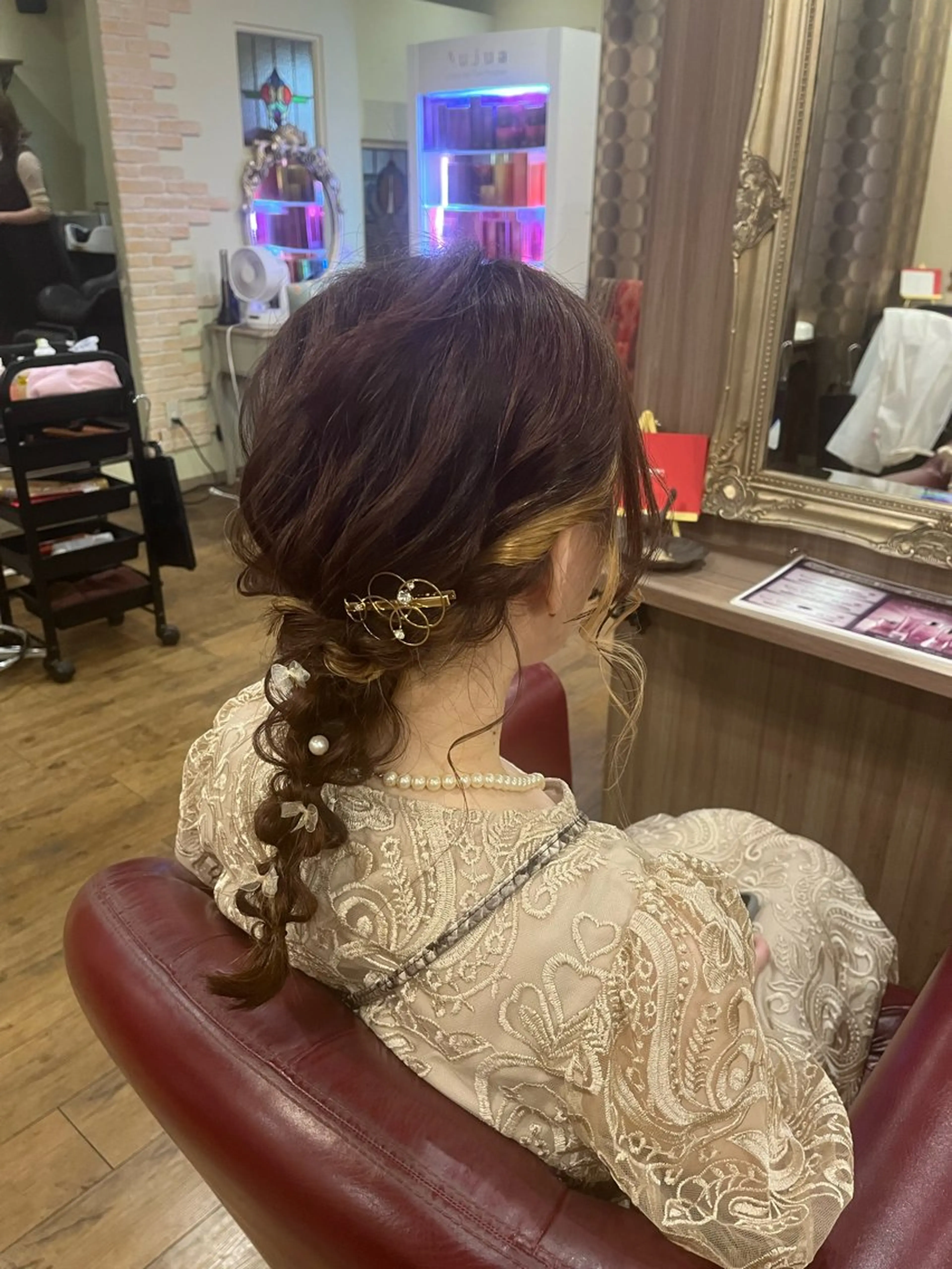 ヘアアレンジ 森澤 叶実のヘアスタイル