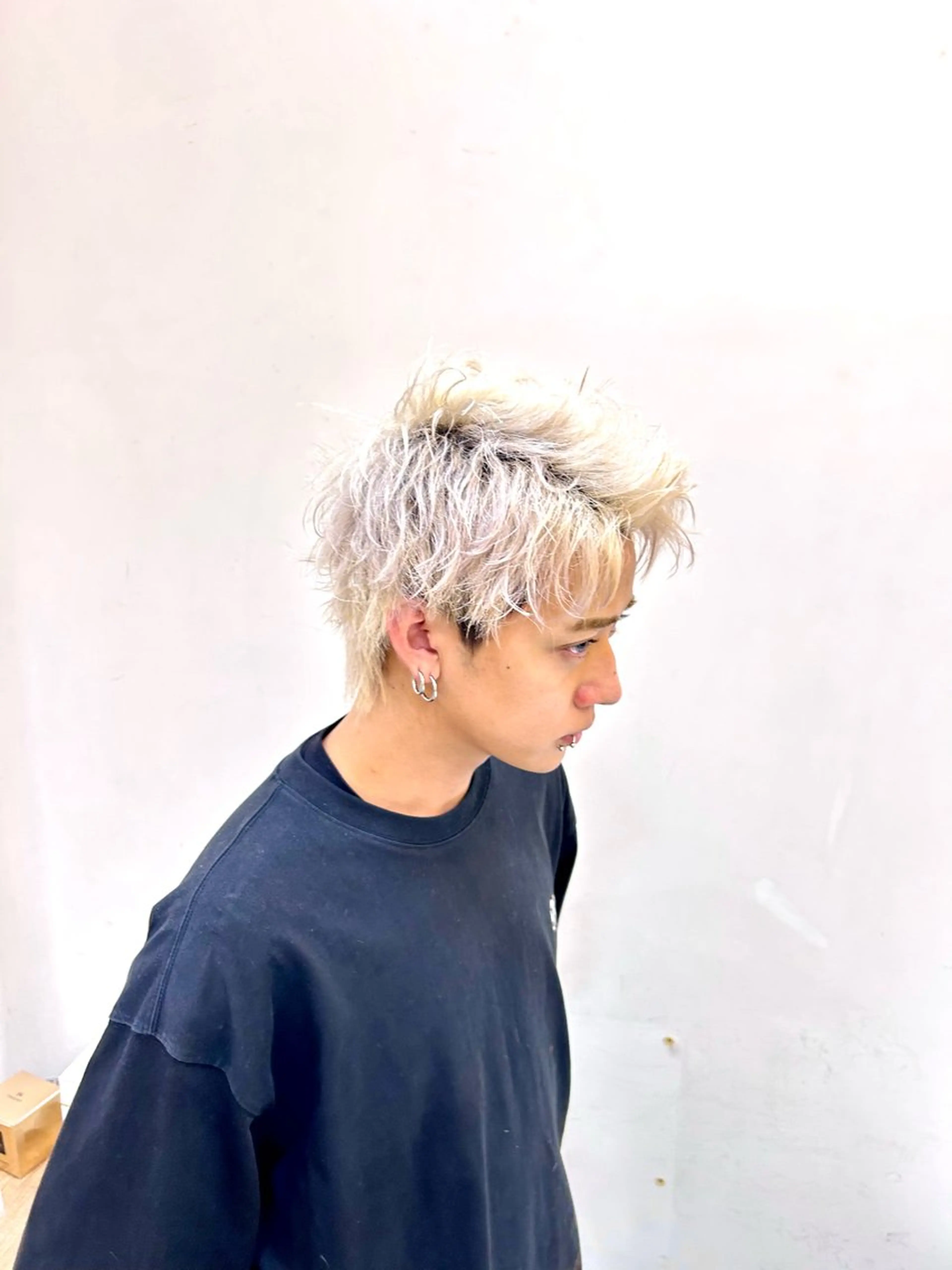 カット+シルバーカラー✨ハイライトも可🙆‍♂️の写真