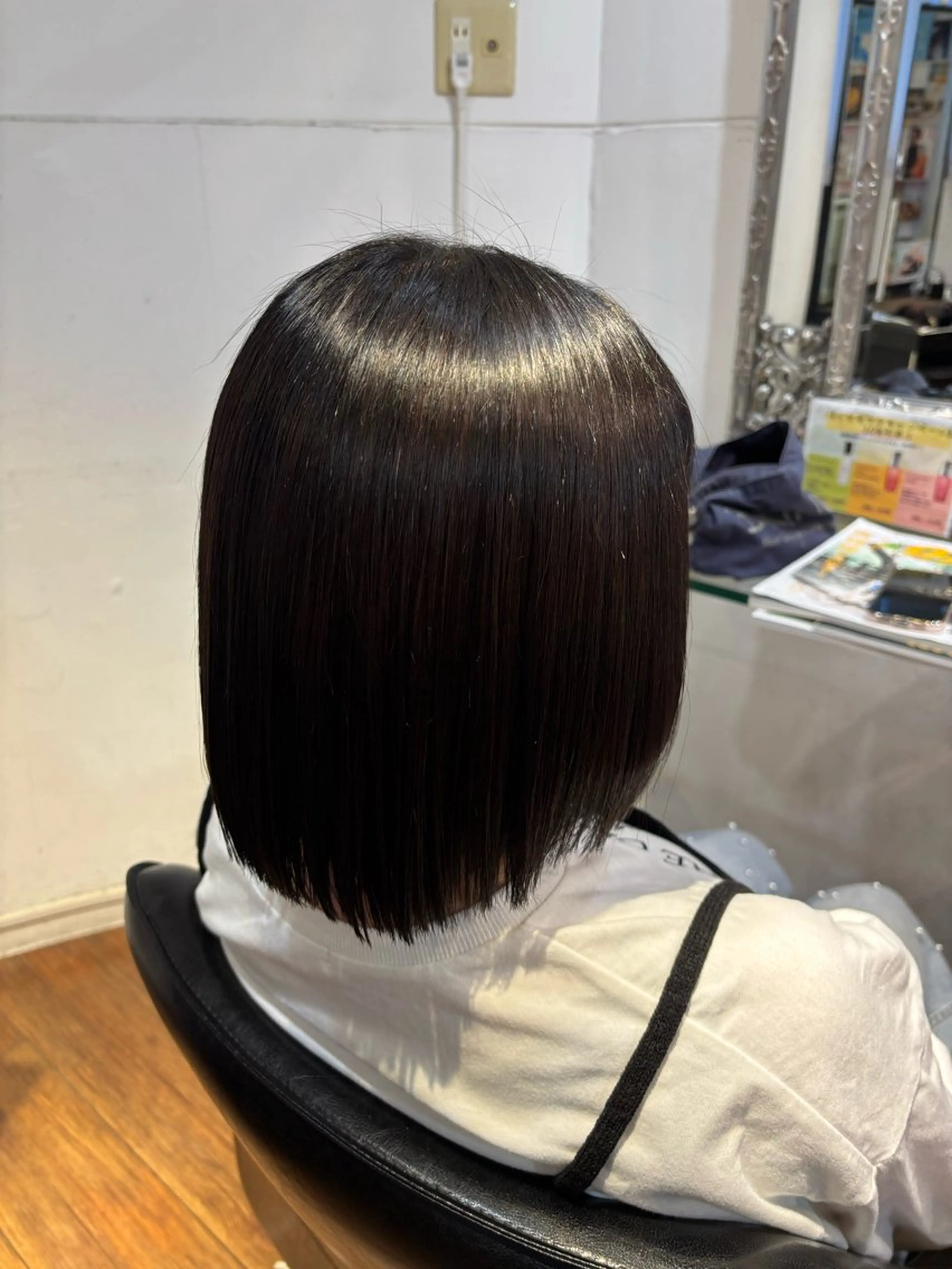 ミディアム カット ヘアカラー トリートメント 阿佐ヶ谷 宇田川 かなのヘアスタイル