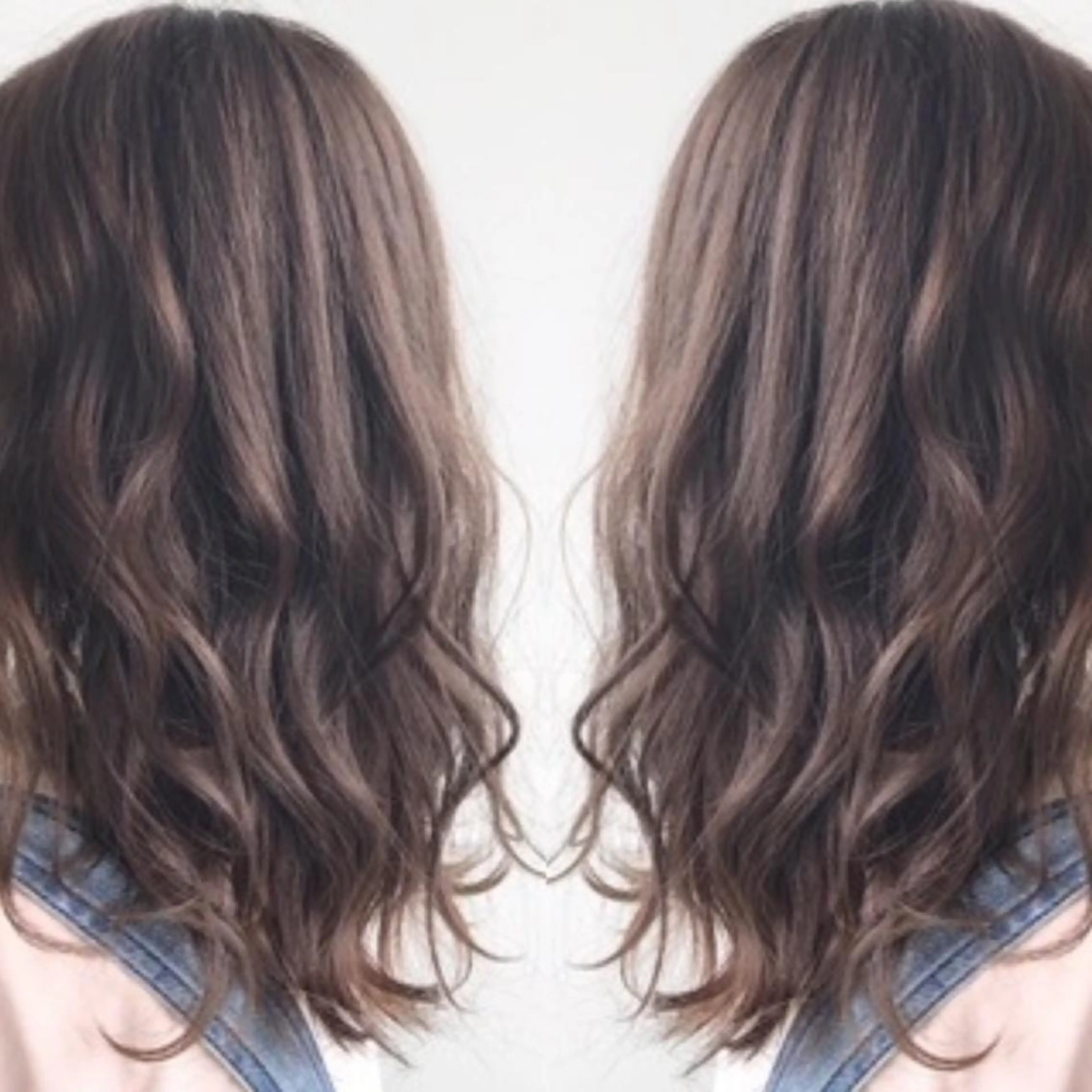 セミロング ricca♪ 反町のヘアスタイル