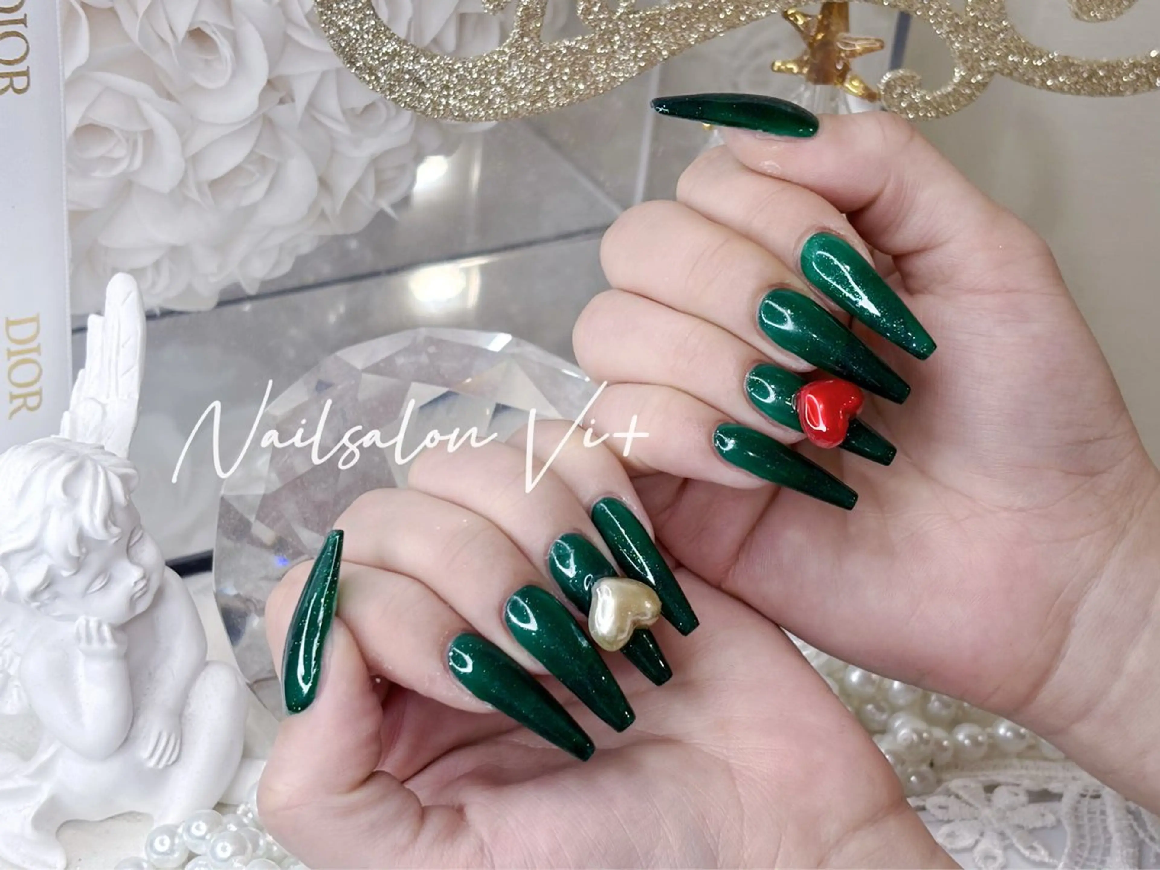 ネイル ハンドネイル Nailsalon Vi+ももか🩷のネイルデザイン