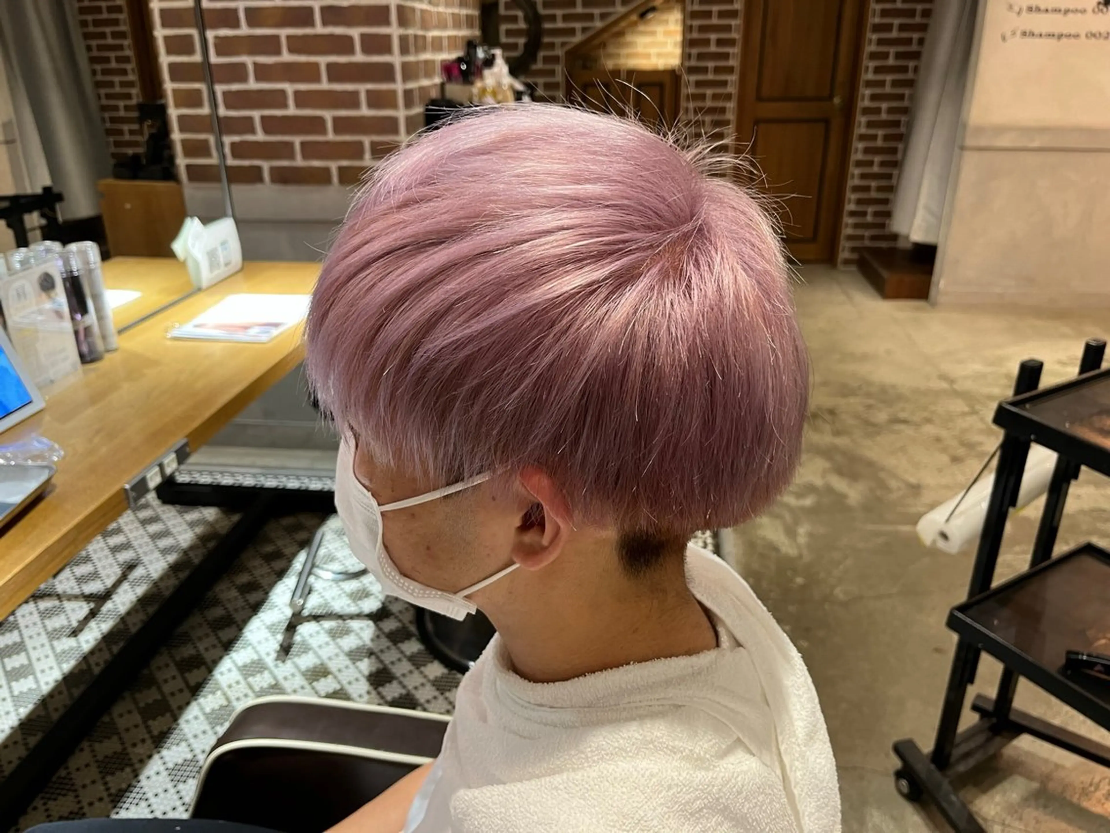 メンズ メンズブリーチ イーストバイエルゴ川崎東口所属・永島 諒のヘアスタイル