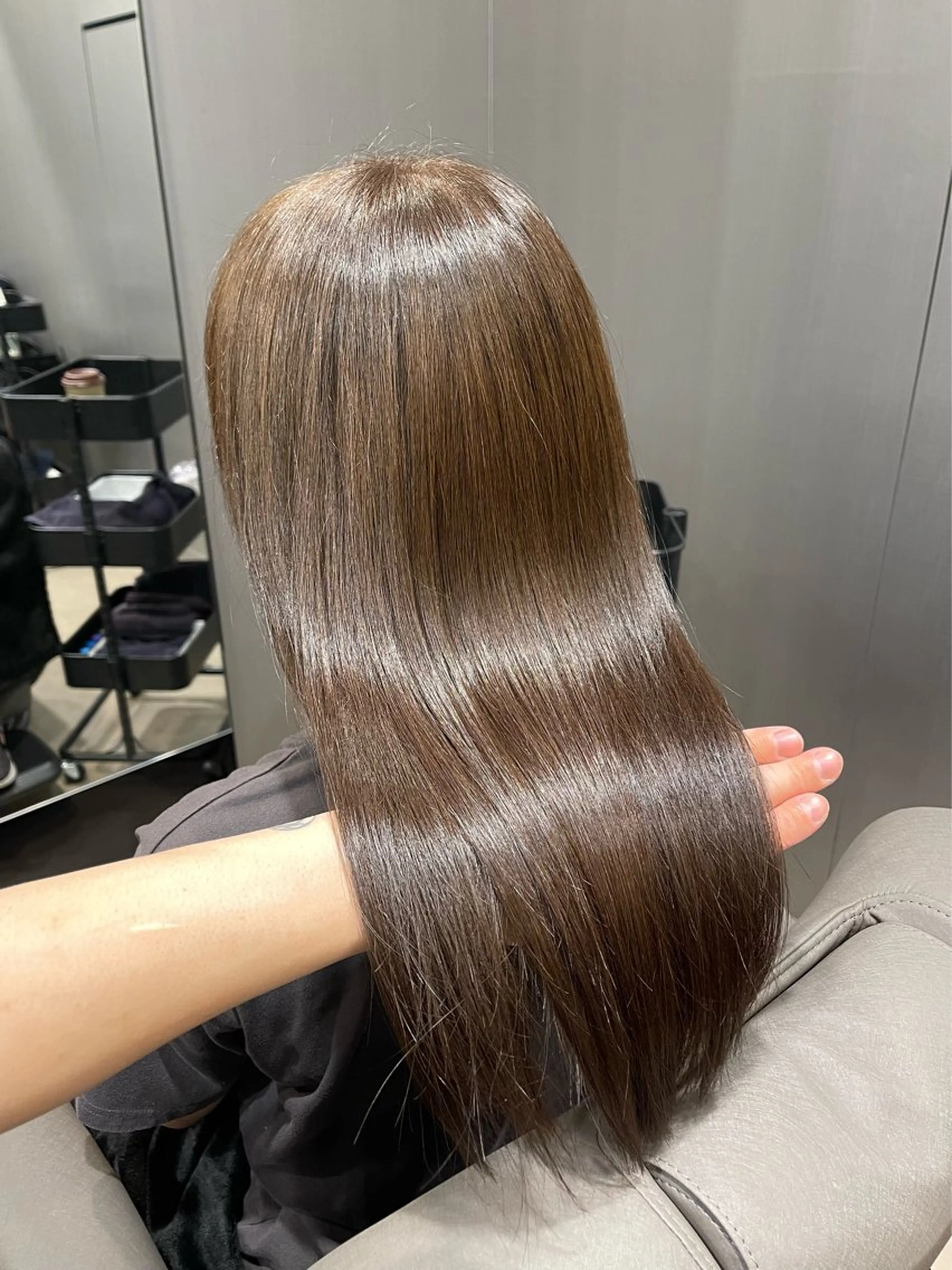 ロング 川田大輝 ナチュラルモードのヘアスタイル