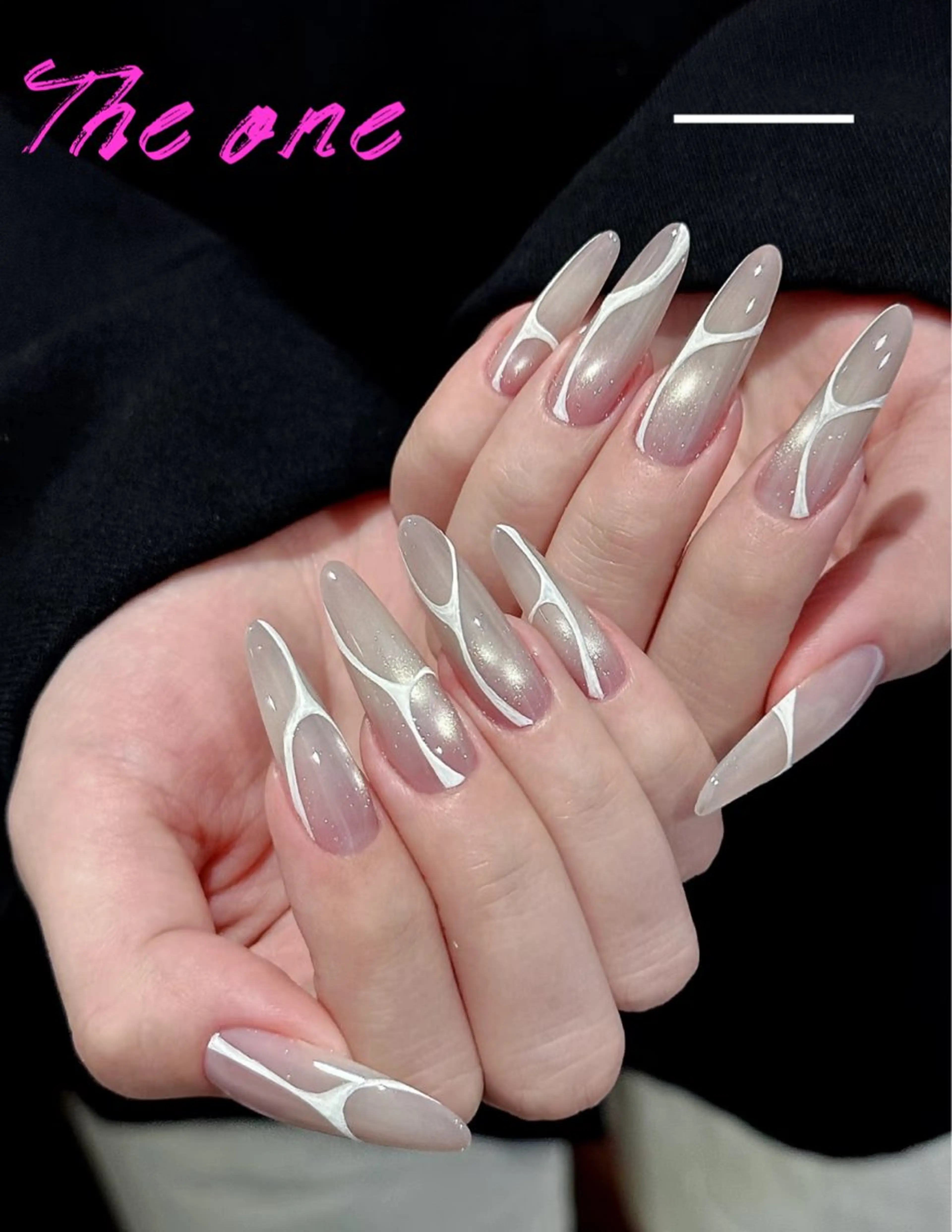 ハードデザイン+スカルプ+パーツつけ放題の写真