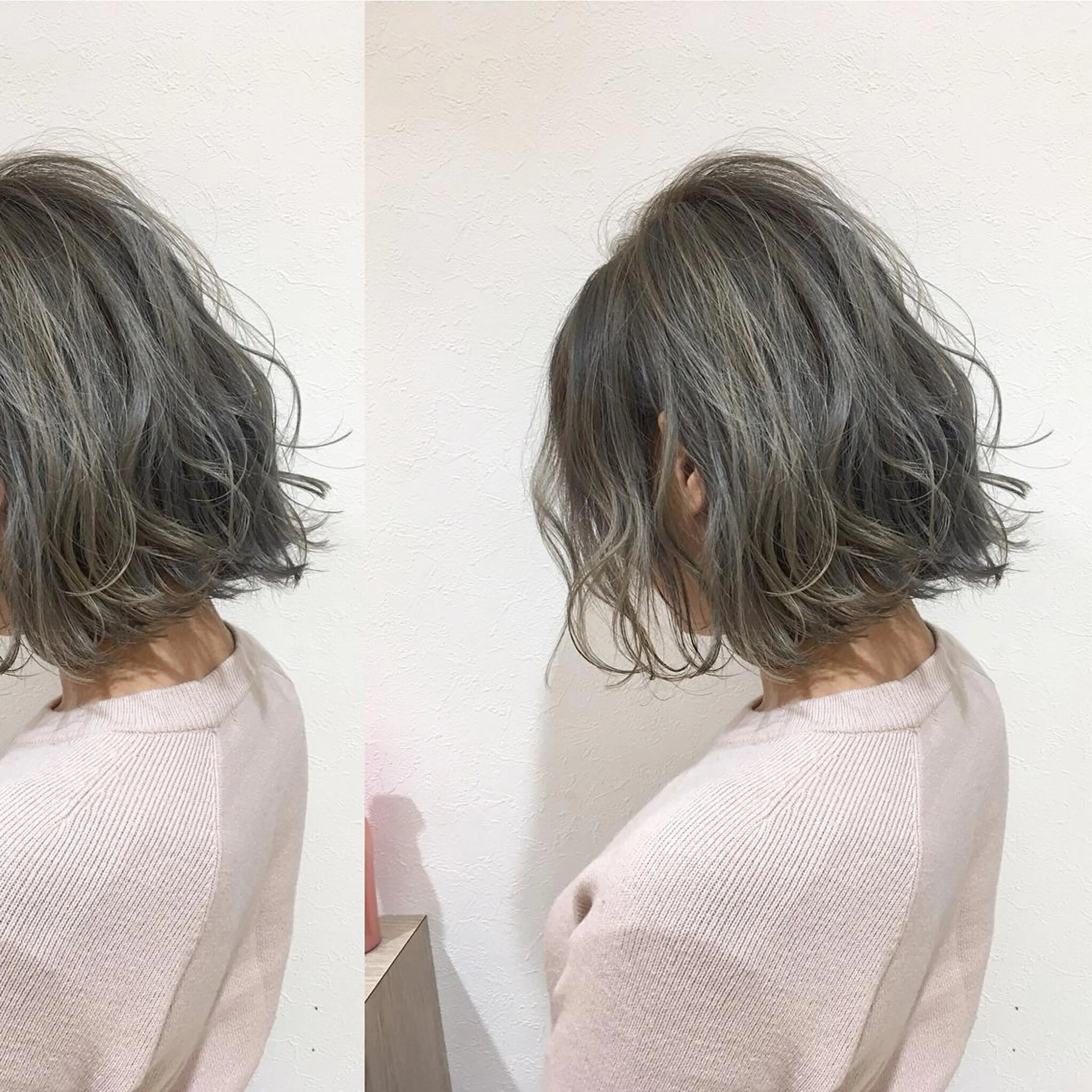 ミディアム ヘアアレンジ カット ヘアカラー トリートメント ブリーチ/ハイトーン SERINAのヘアスタイル