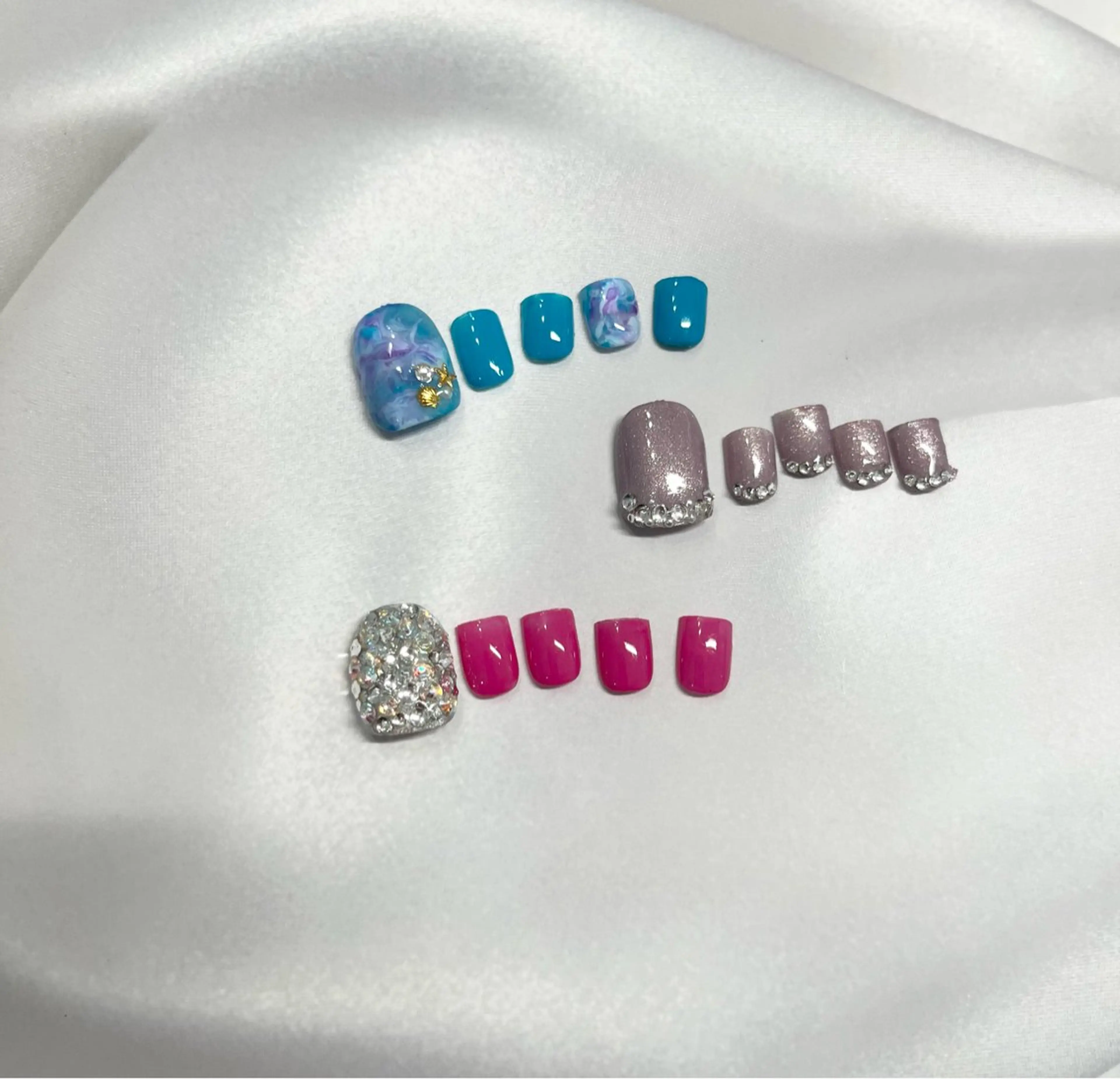 フット定額デザイン🌻¥7600(オフなし)の写真