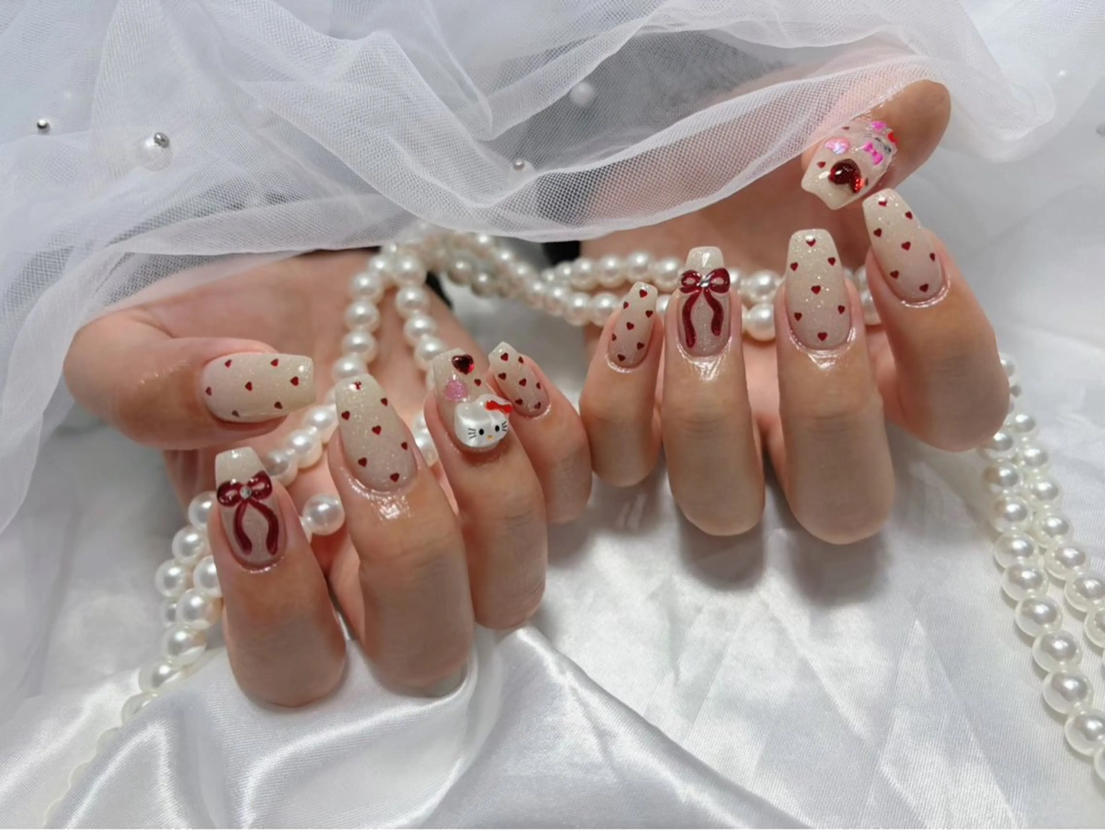 ネイル ハンドネイル 池田 みなのネイルデザイン