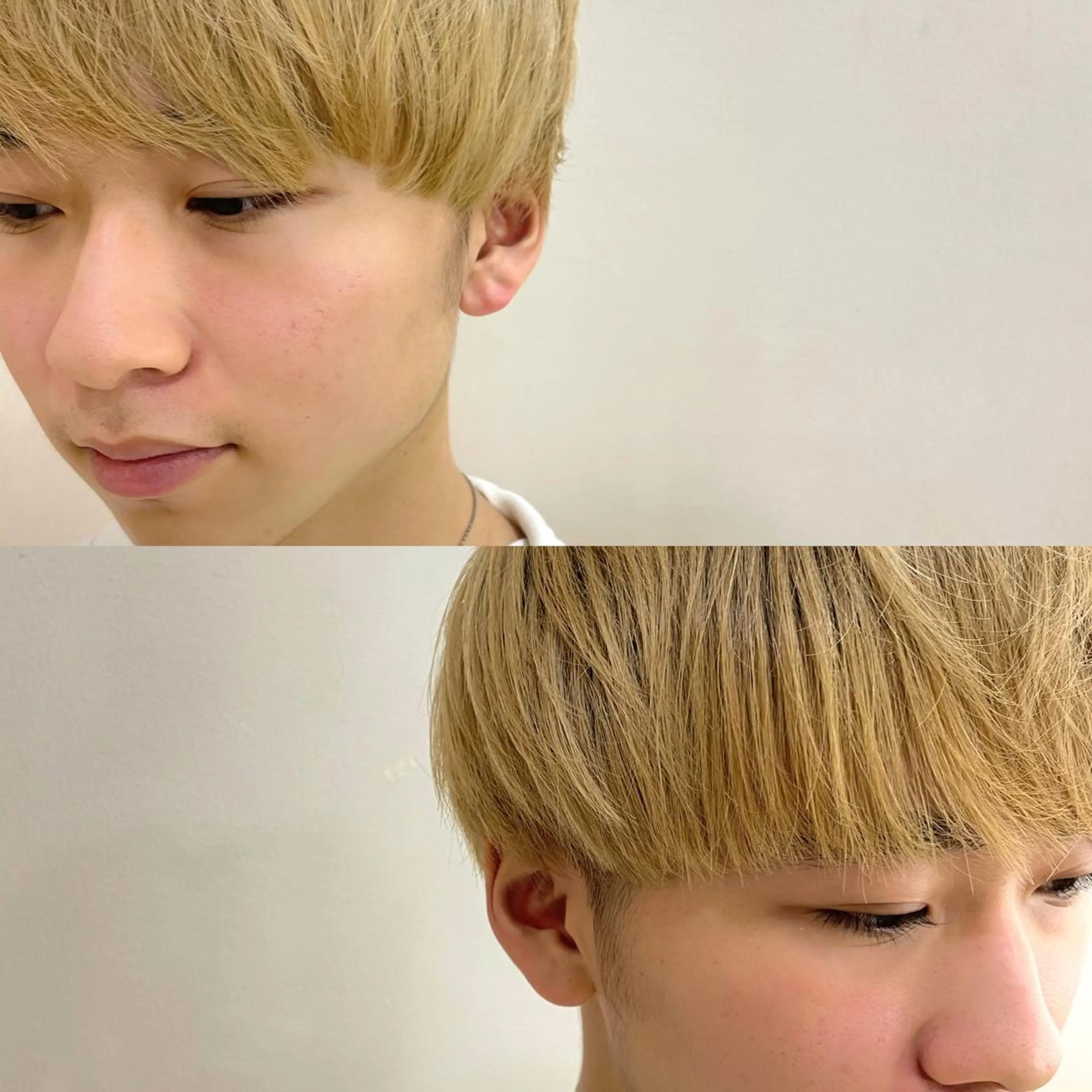 ショート カラー メンズ マッシュ デザインカラー/ 推しの配色　肥後のヘアスタイル