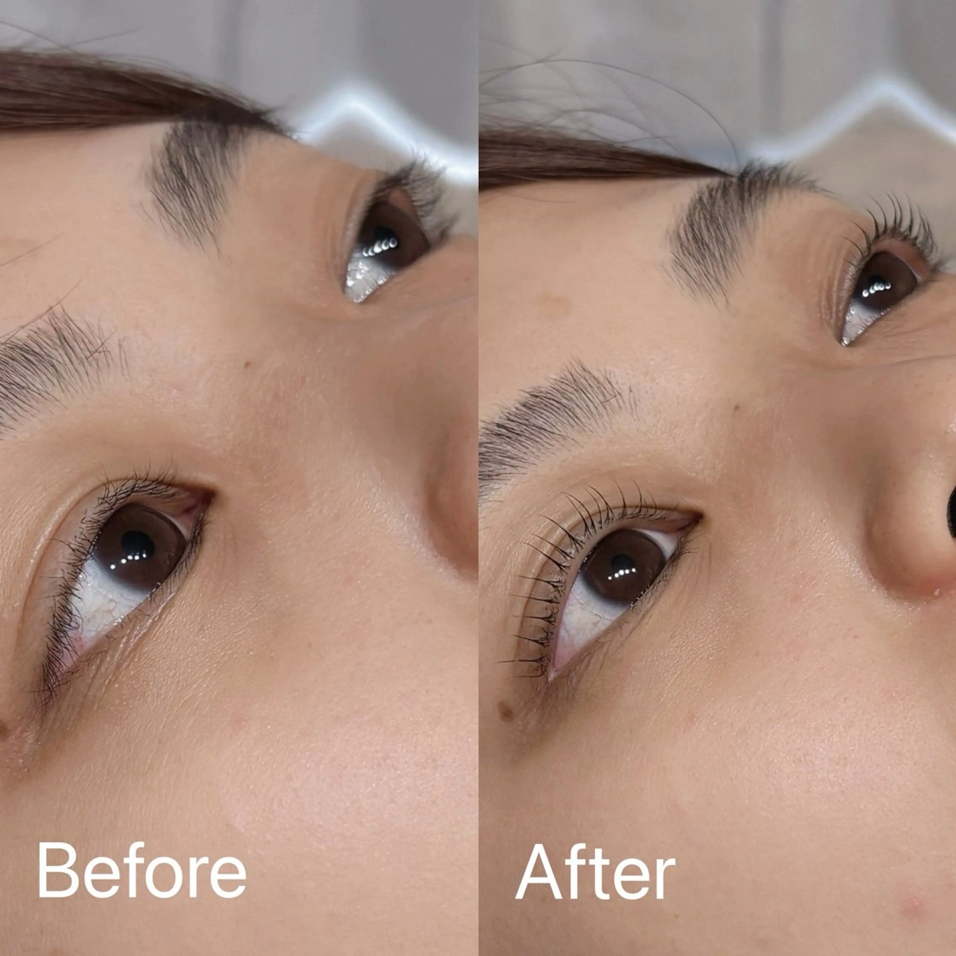 マツエク・マツパ 束感まつ毛 韓国風マツエク 一重×まつ毛パーマ アイリスト¨̮♡ 春香のマツエク・マツパデザイン