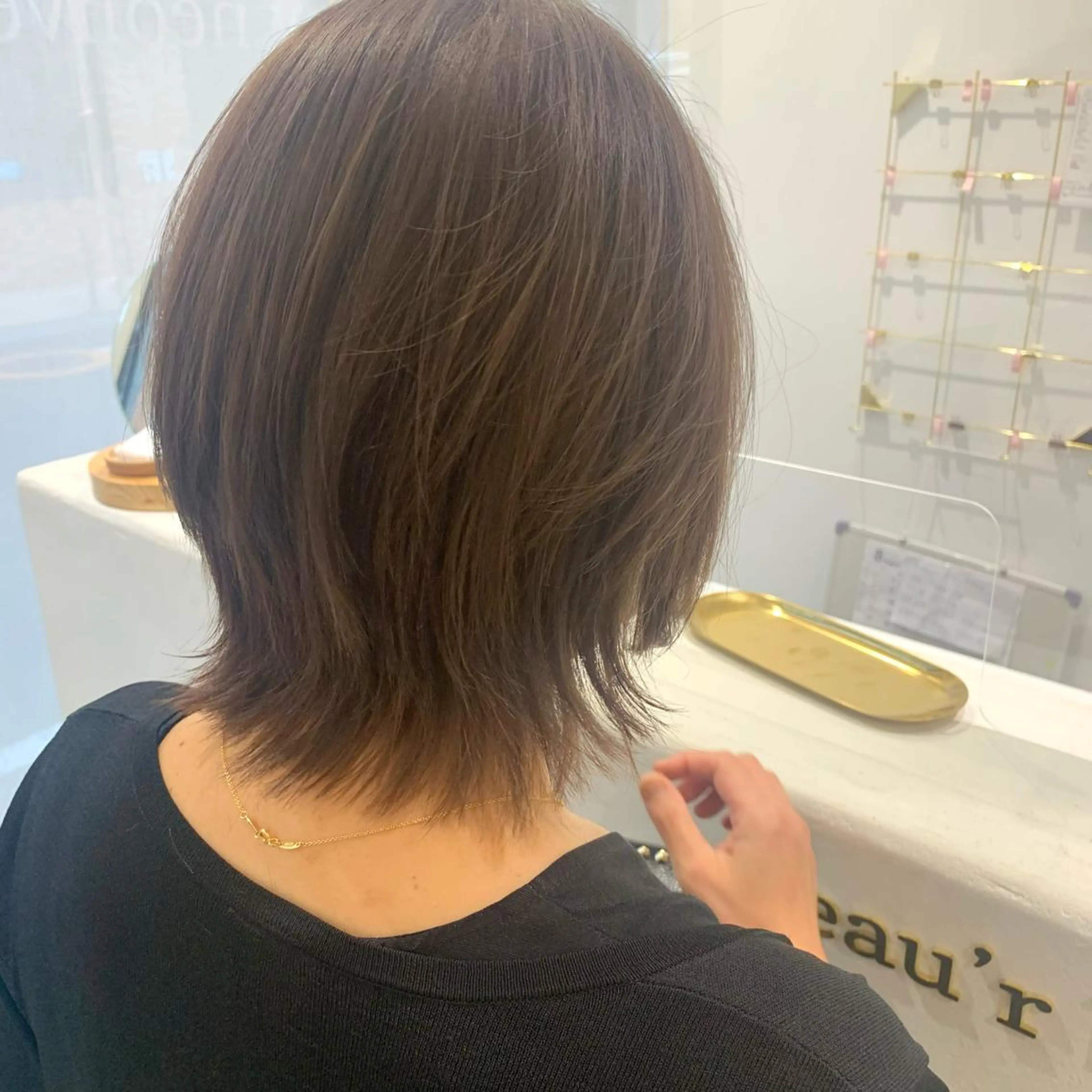 カラー カット ヘアカラー ボブ/美髪矯正 /佐藤　奈巳のヘアスタイル
