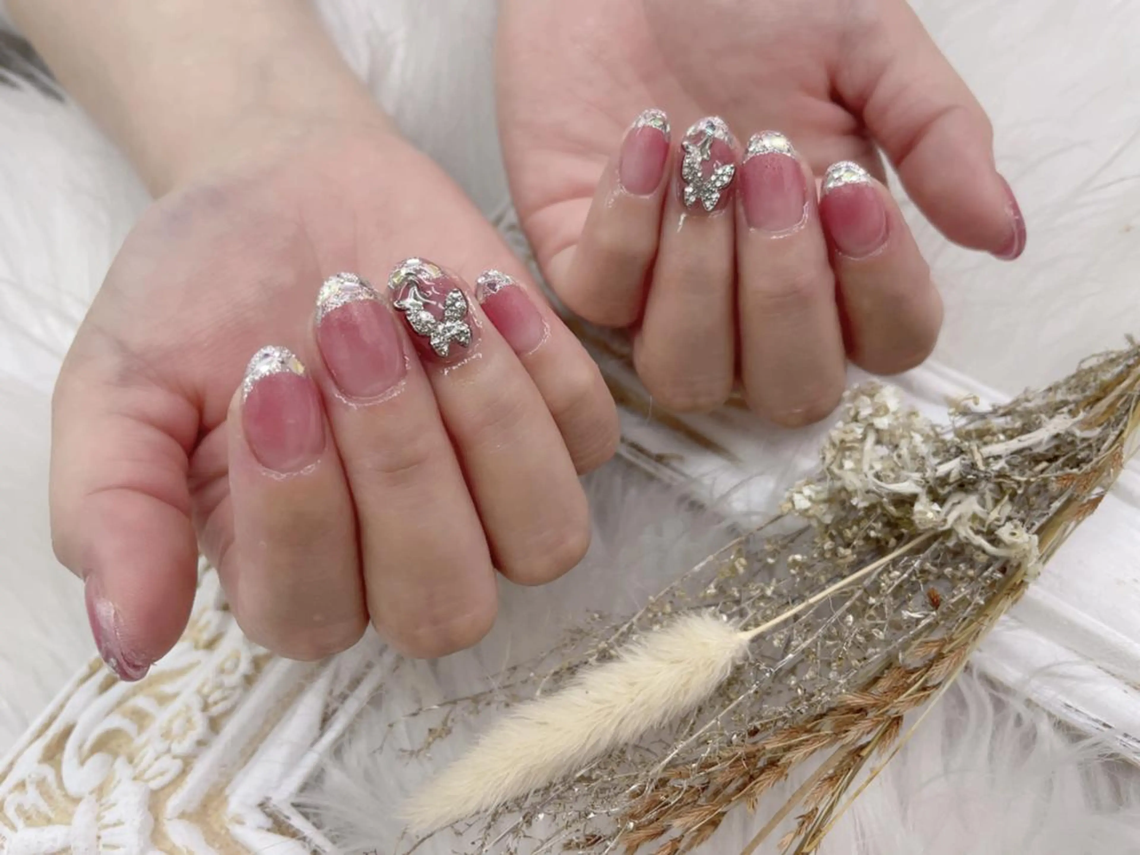 ネイル 🦋ネイルサロン ブラン🌈ゆりのネイルデザイン