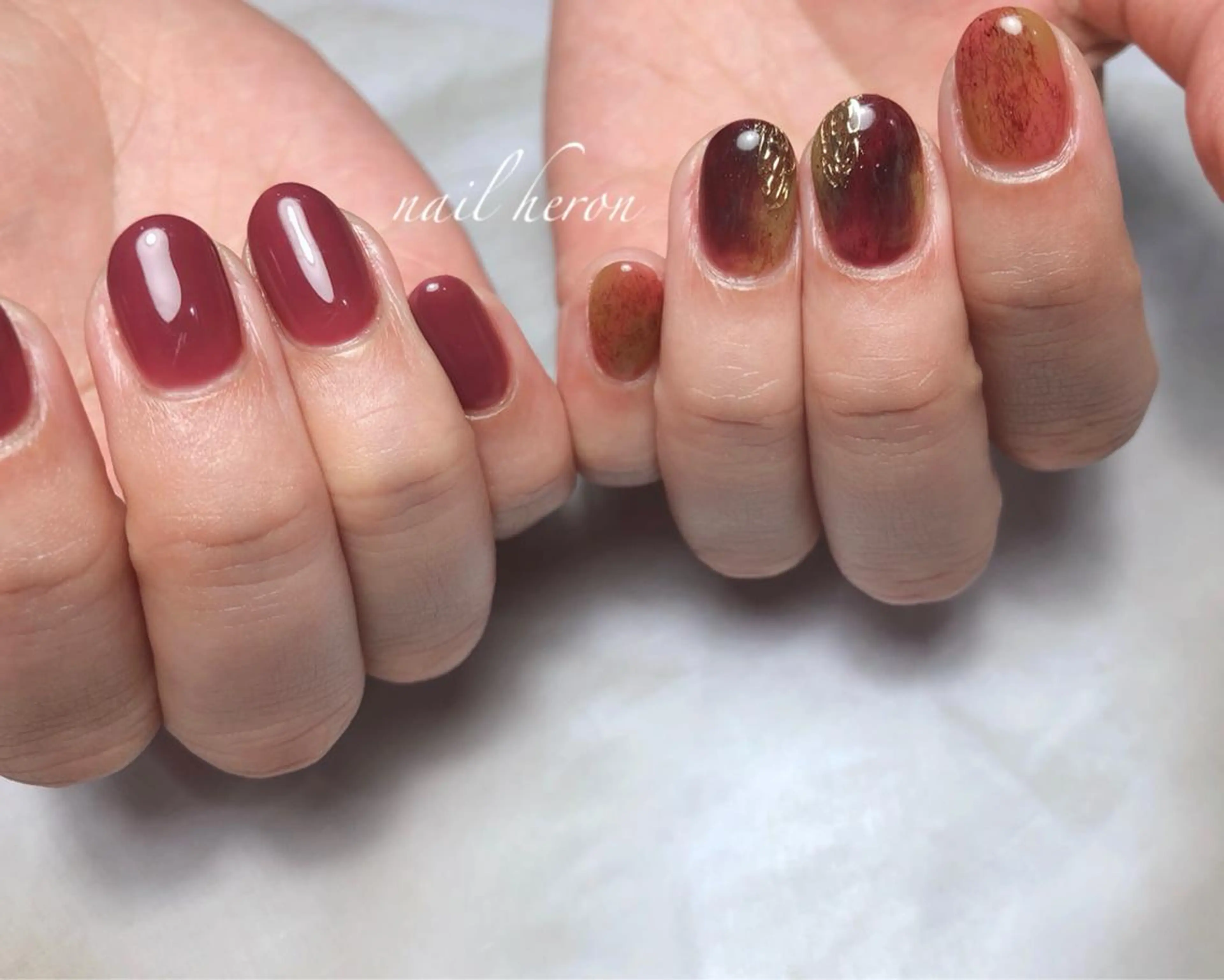 ネイル ハンドネイル nail heron所属・saki_ nail heronのネイルデザイン
